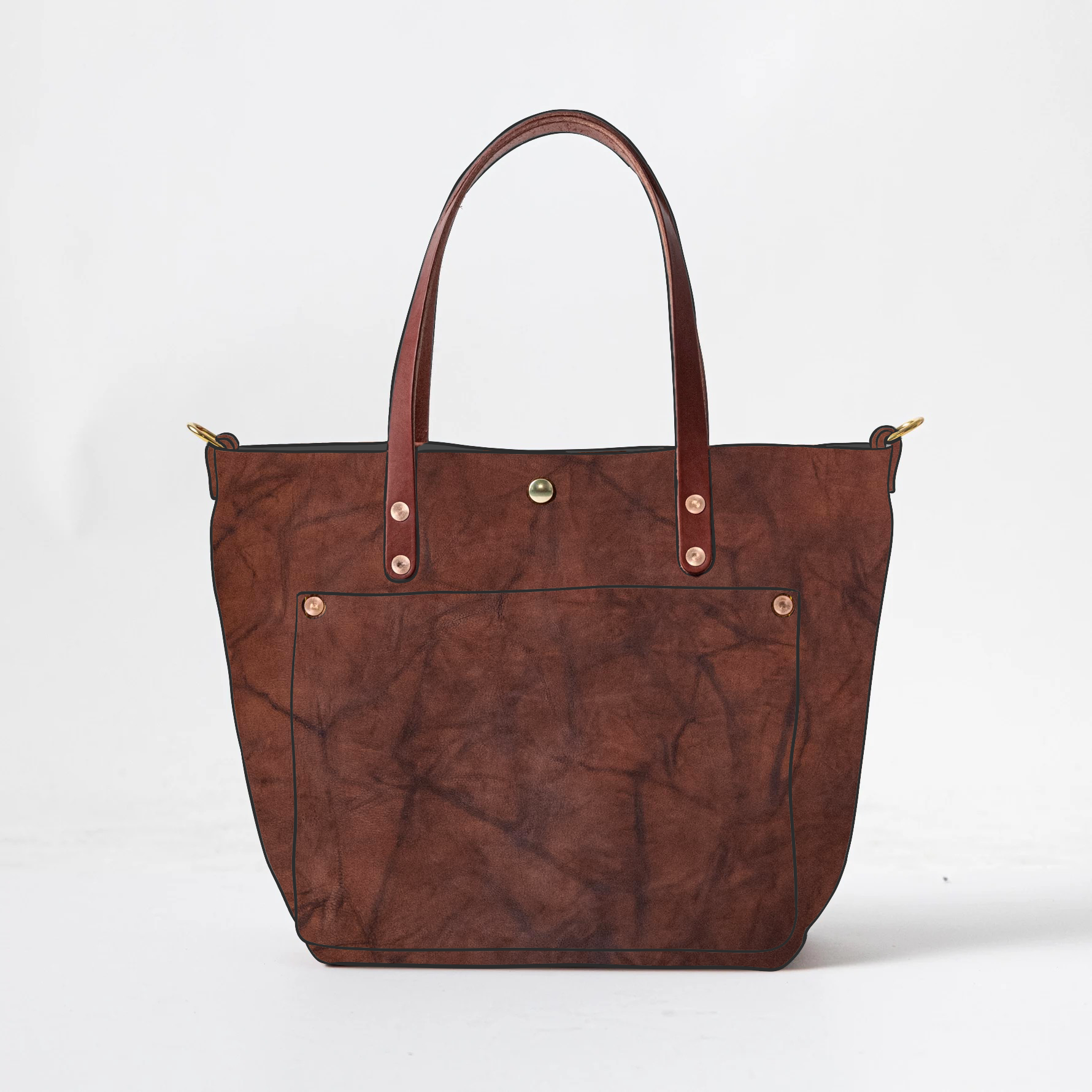 Tan Crunch Travel Tote