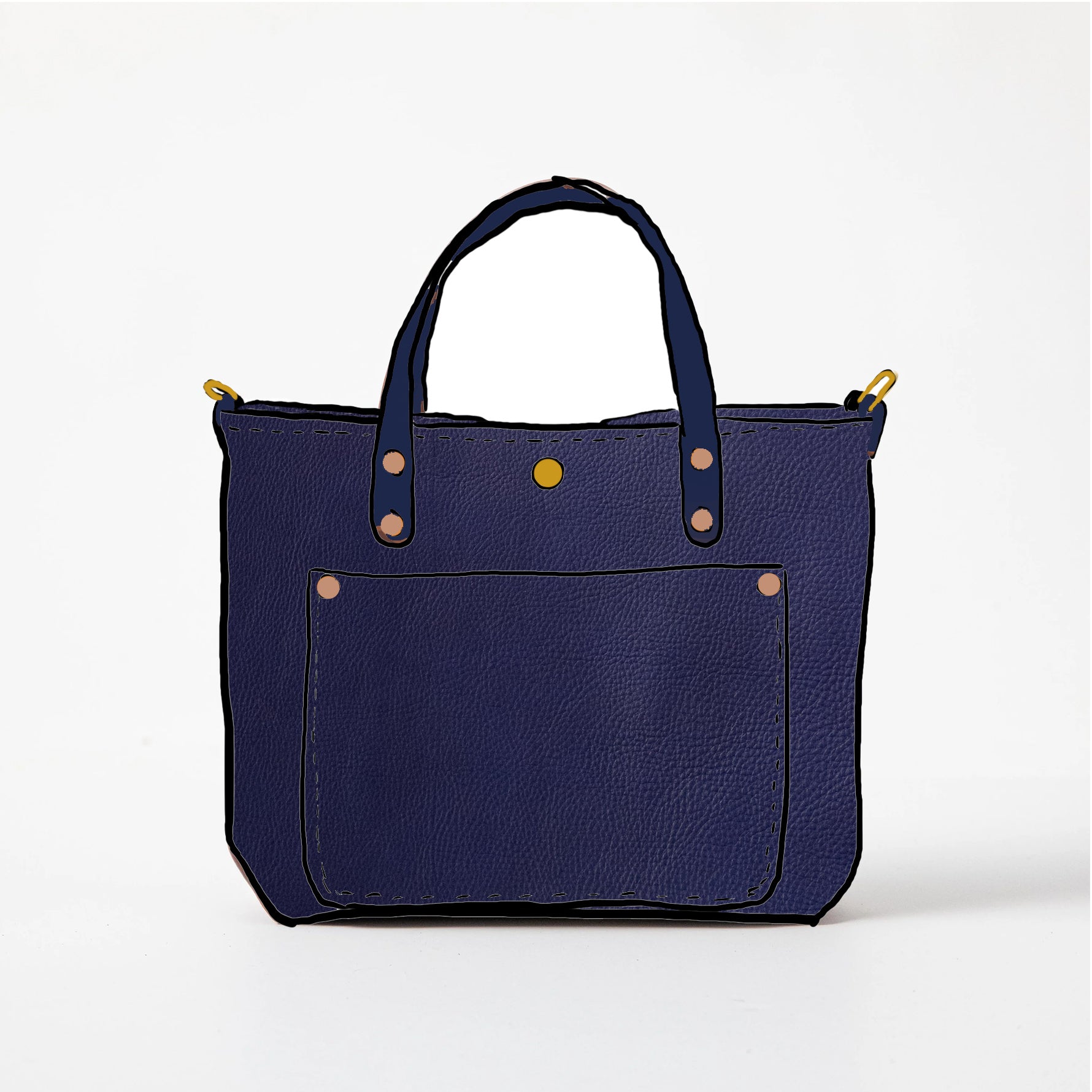 Violet Cypress Mini Travel Tote