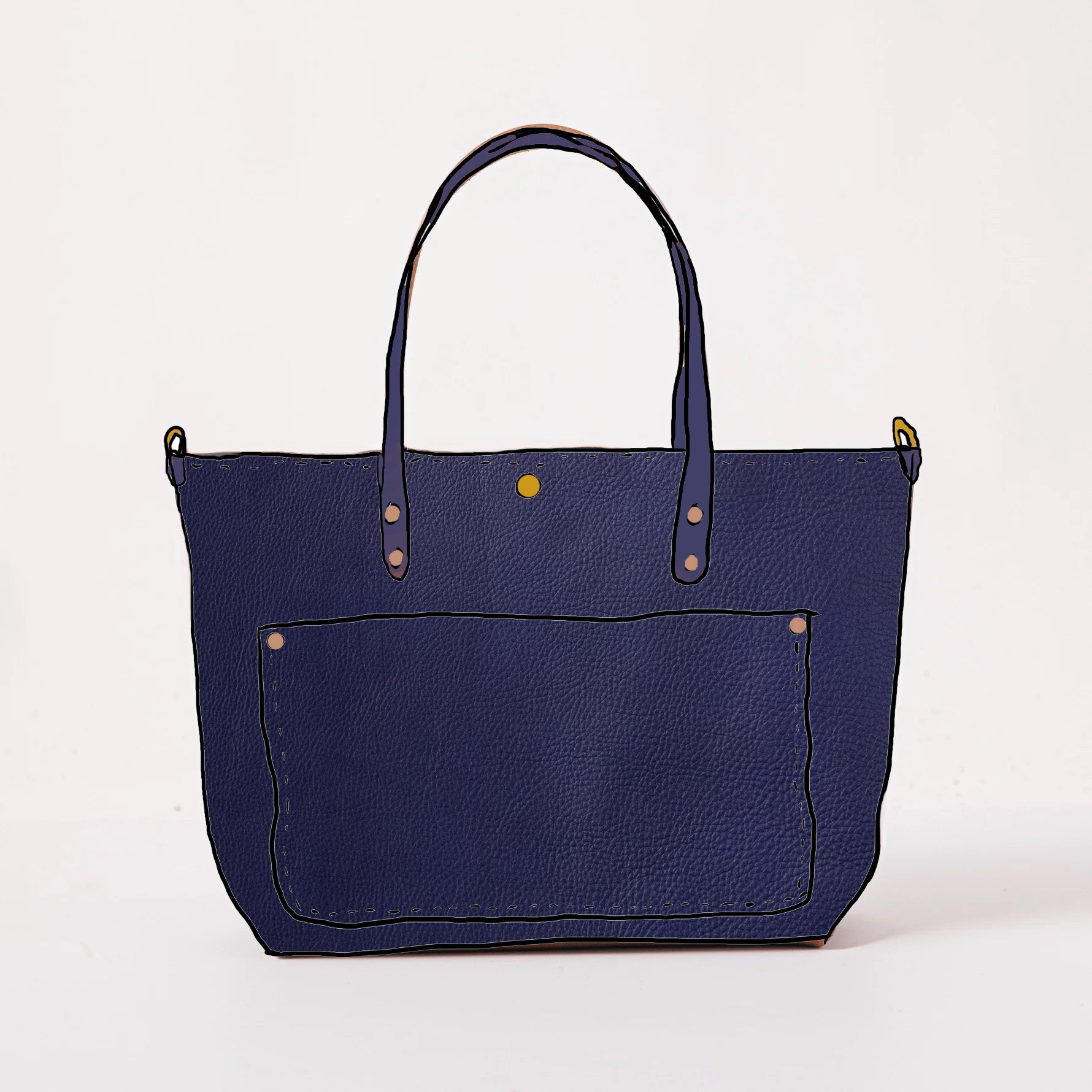 Violet Cypress East West Travel Tote
