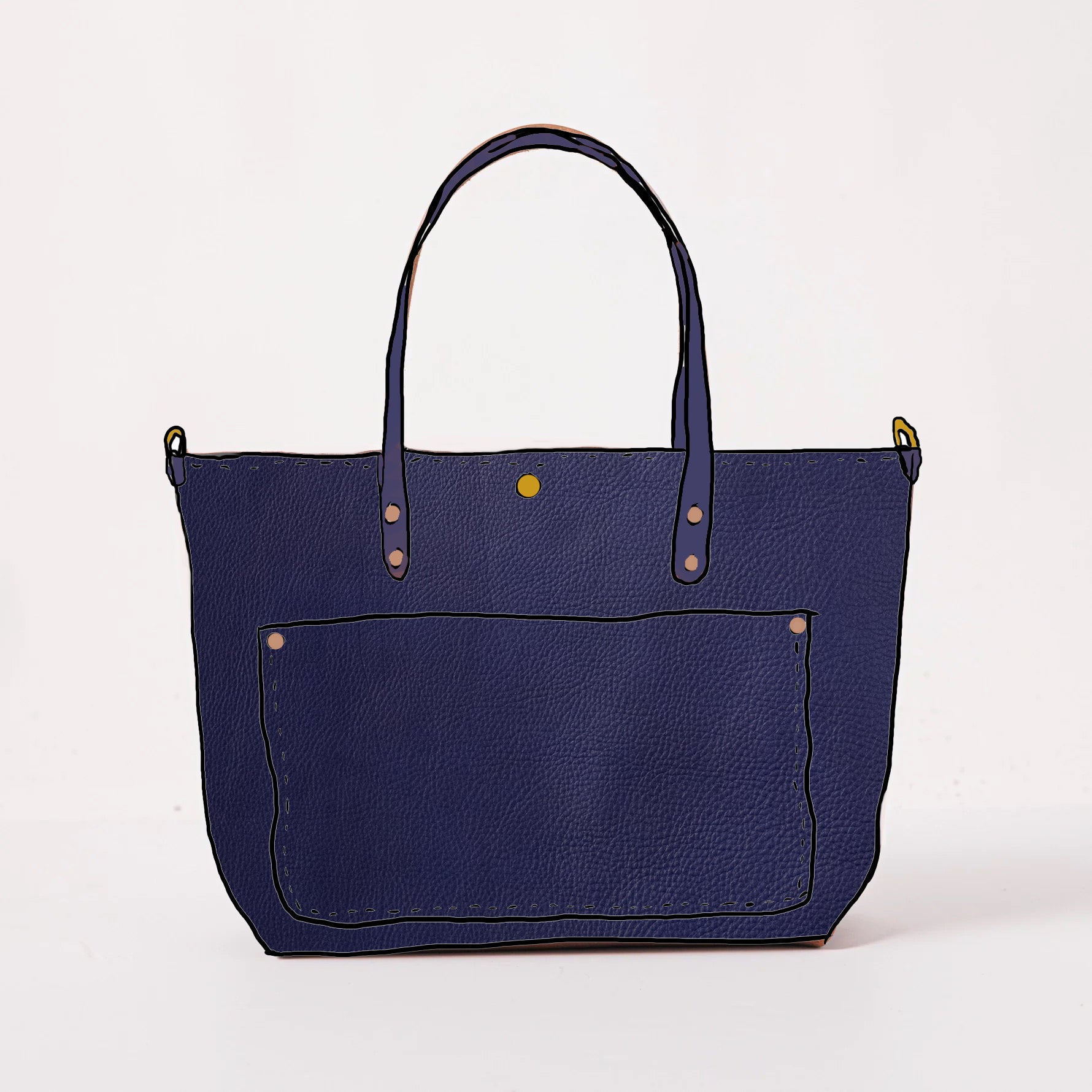 Violet Cypress East West Travel Tote