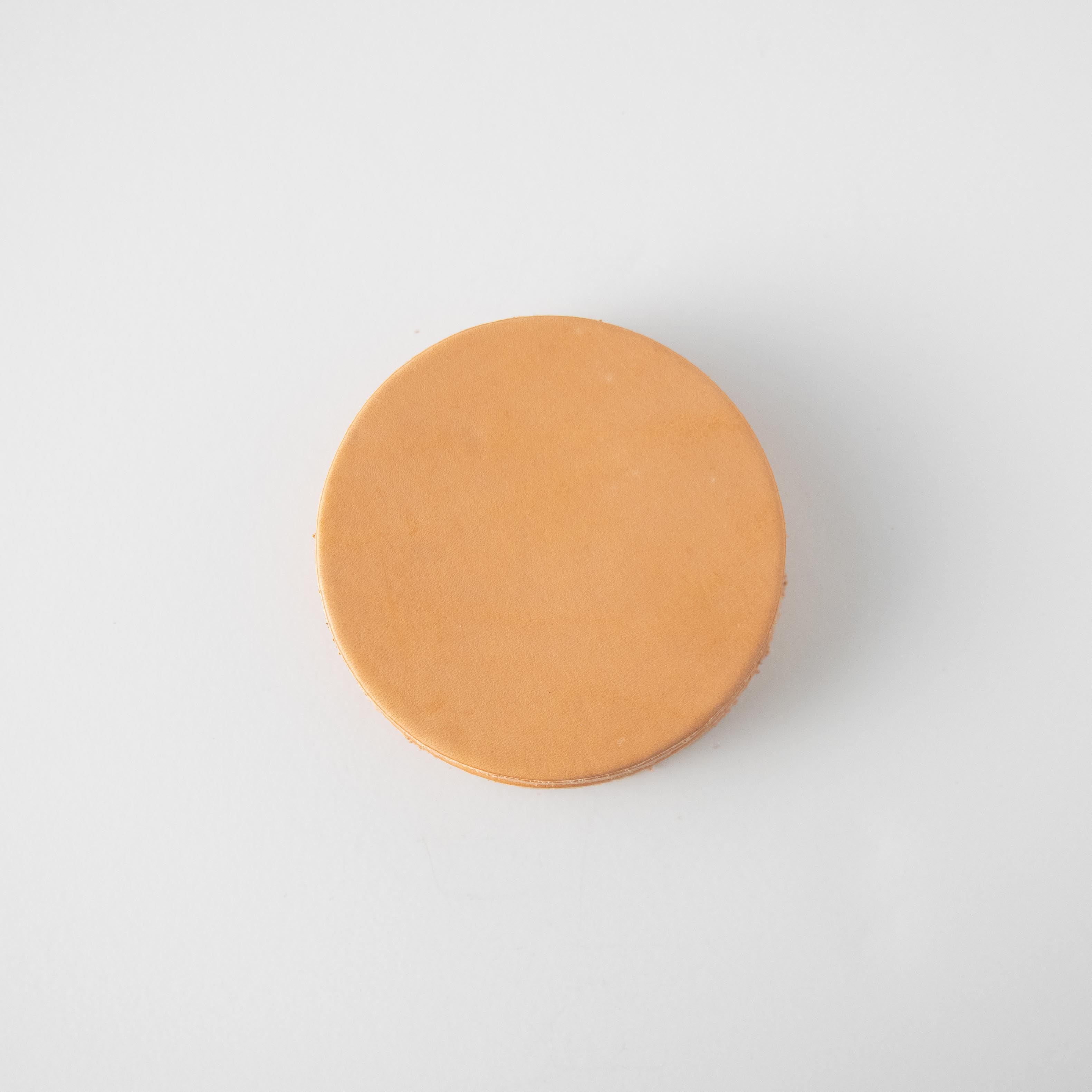 Vegetable Tanned Leather Coasters