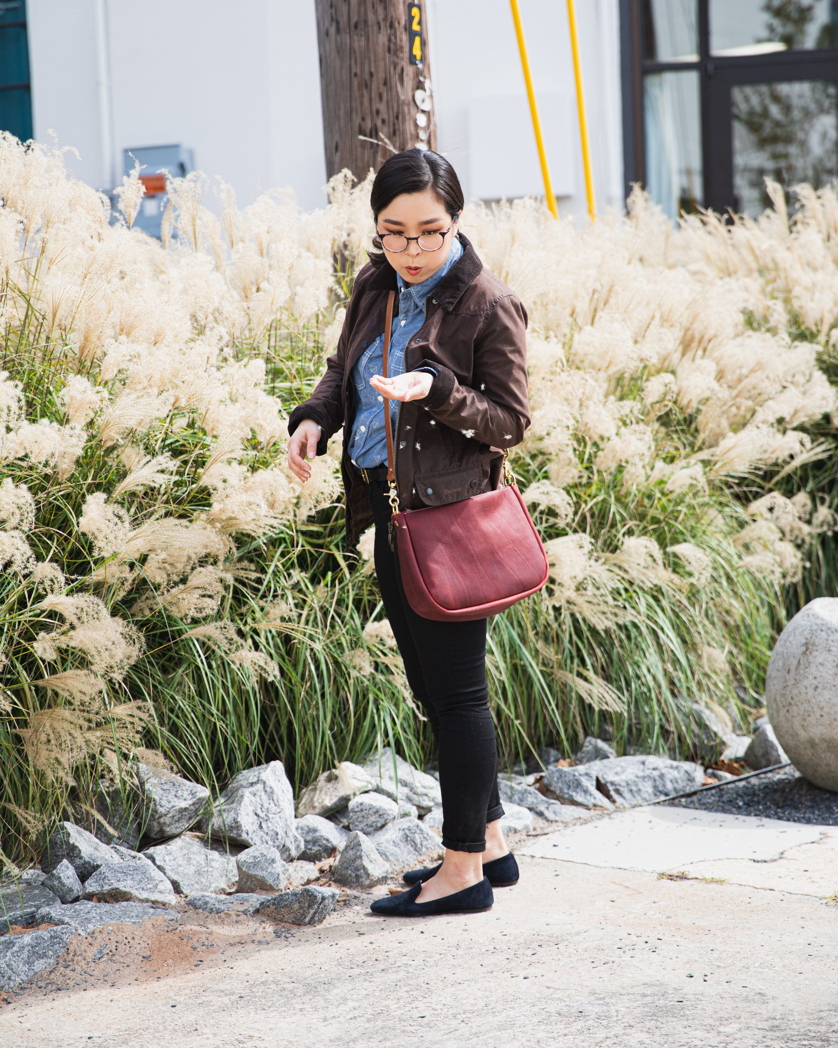 Red Kodiak Crossbody Bag