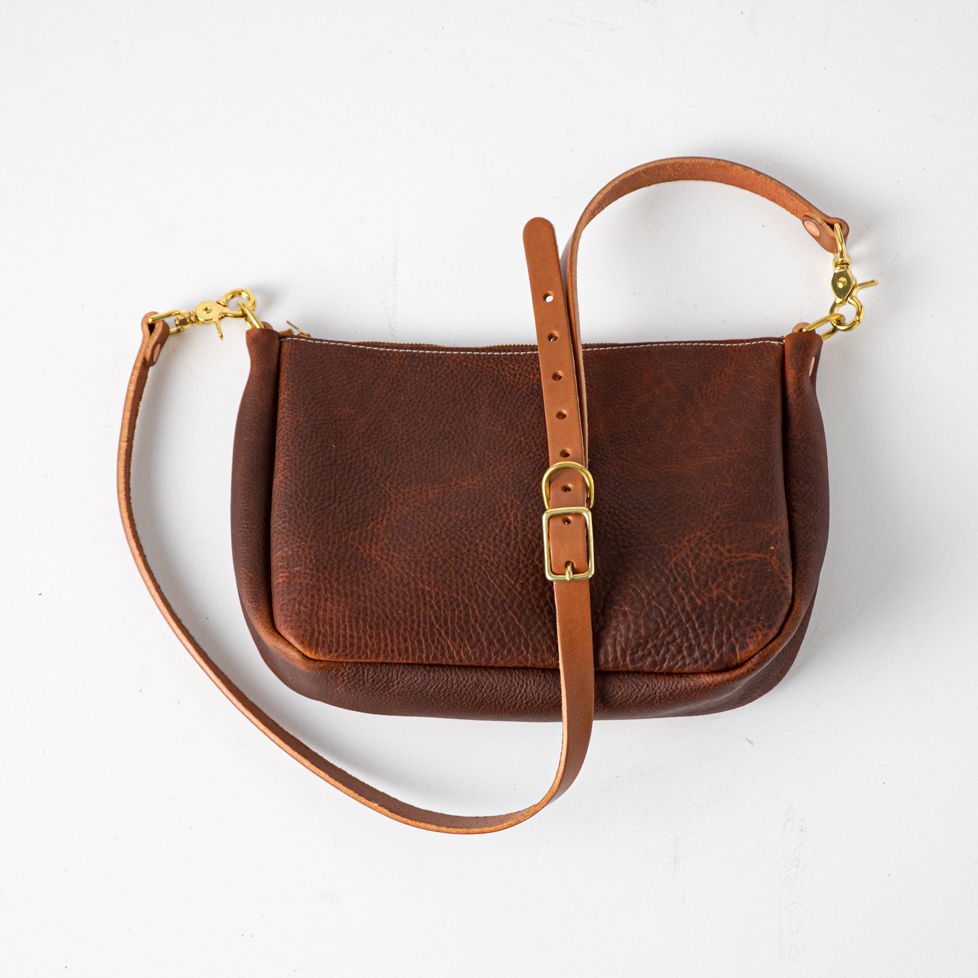 Tan Kodiak Crossbody Bag