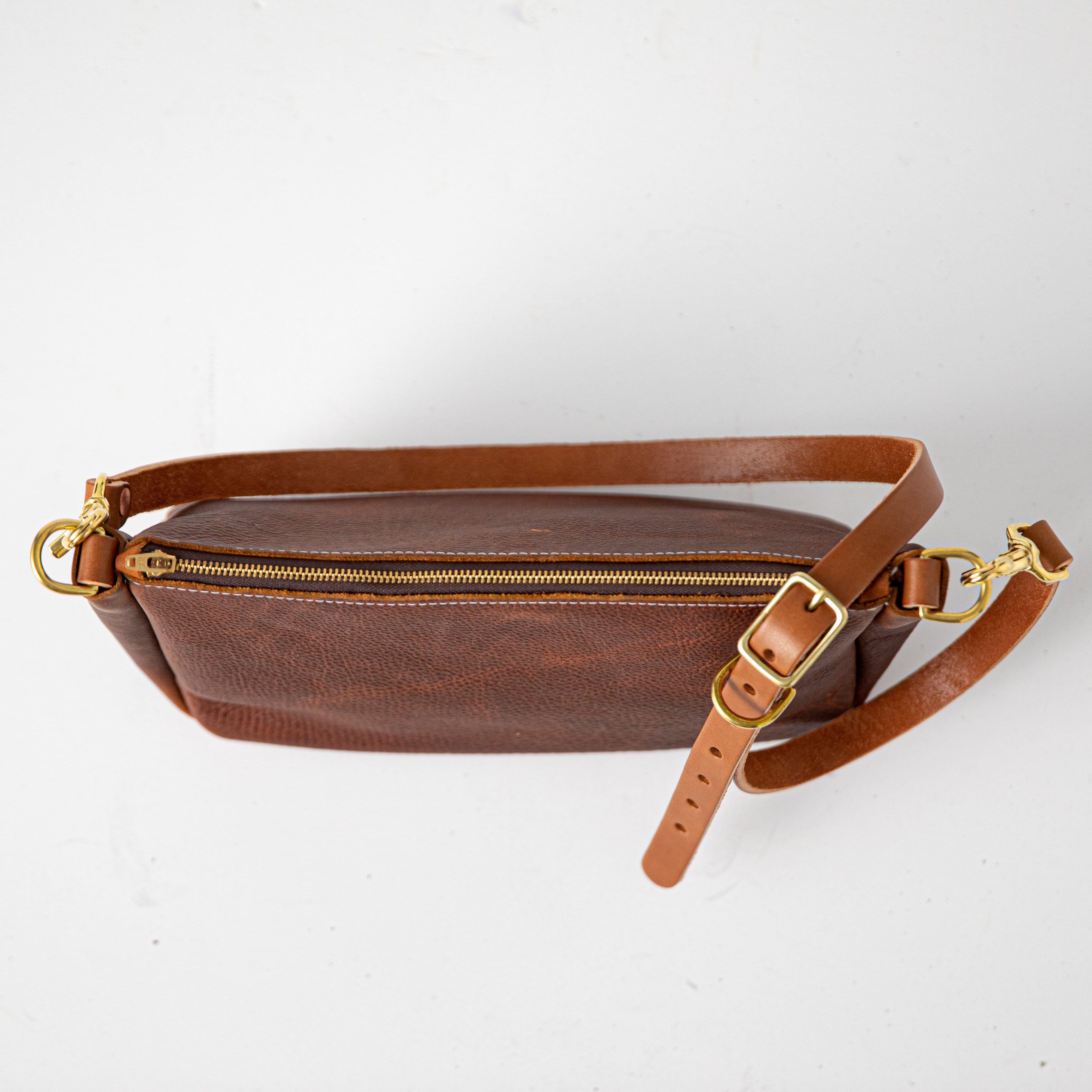 Tan Kodiak Crossbody Bag