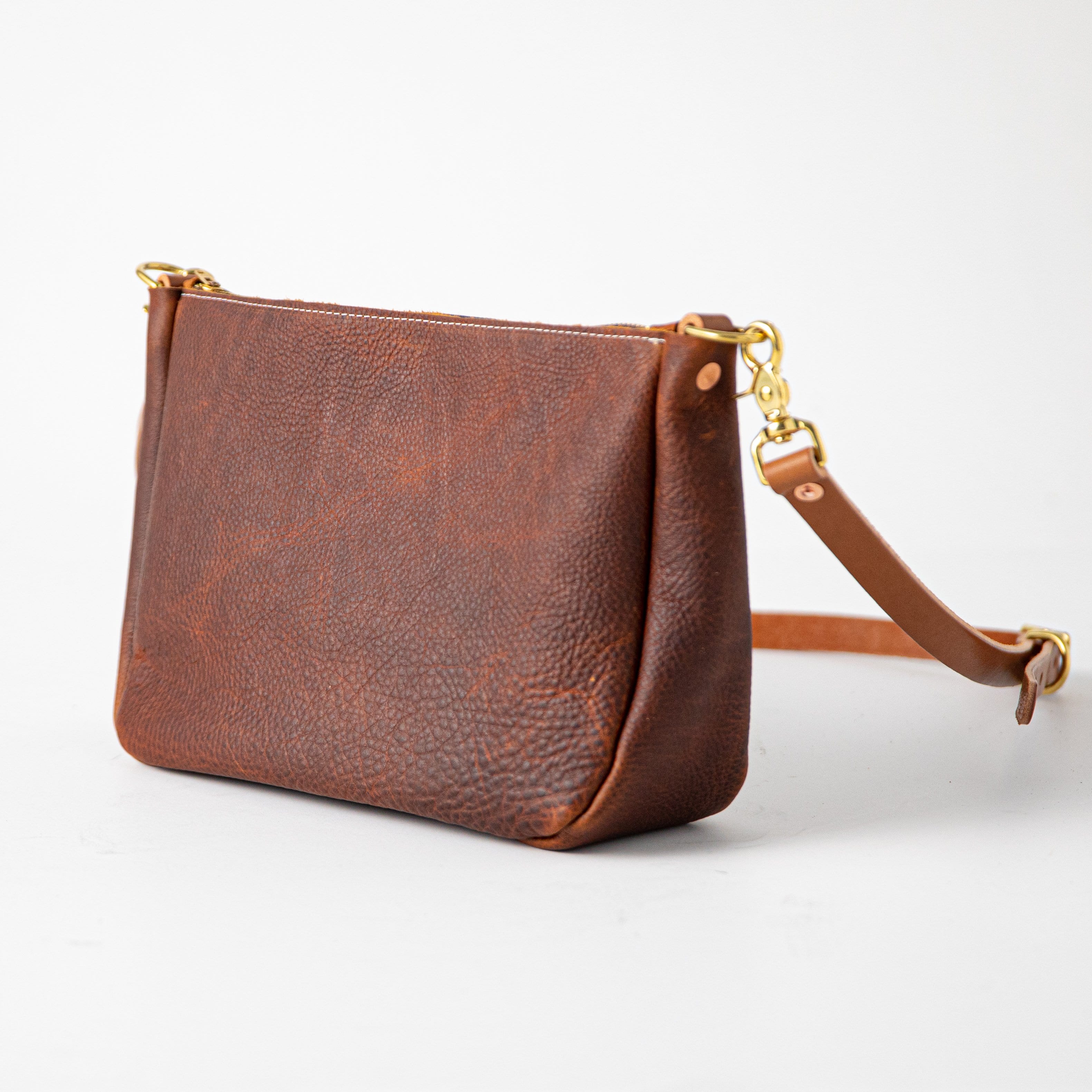 Tan Kodiak Crossbody Bag