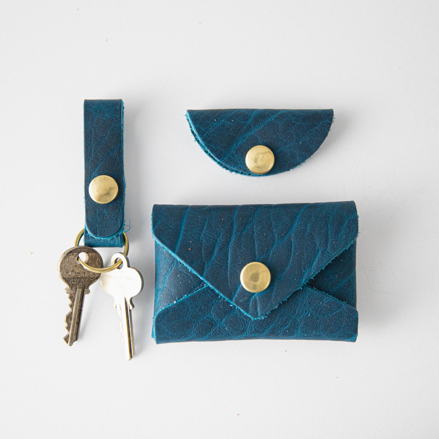 Petrol Blue Bison Gift Set