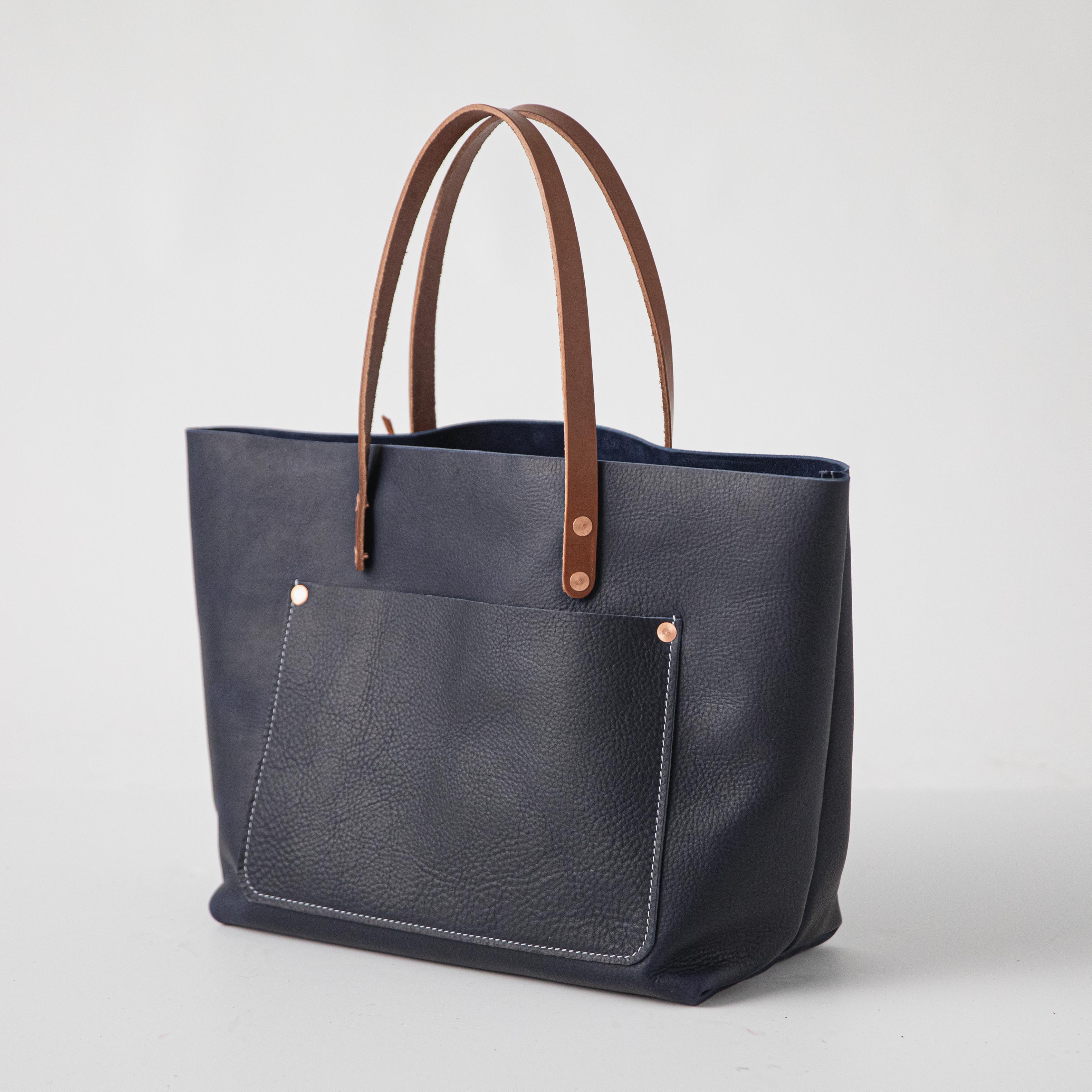 Navy Kodiak Market Tote