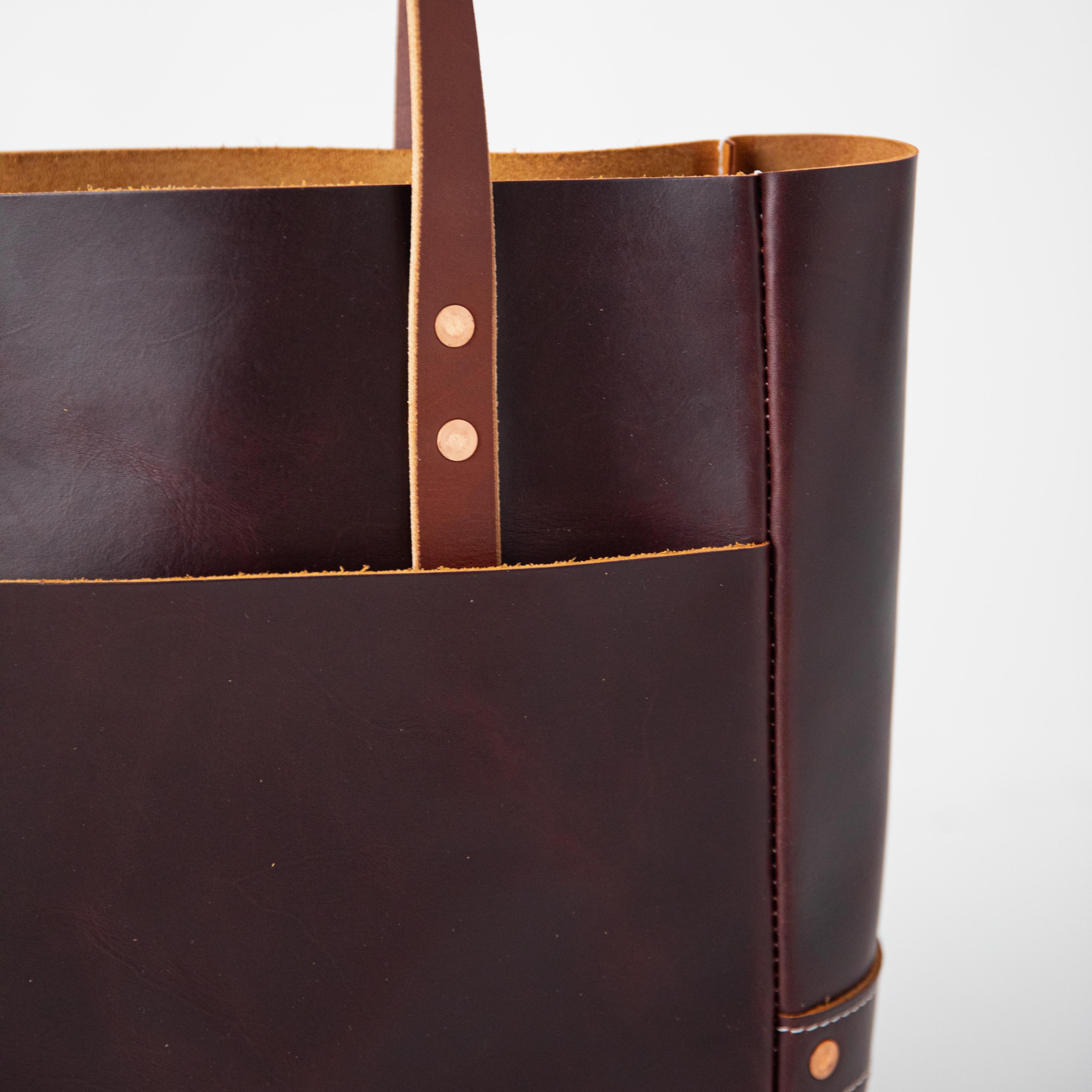 Oxblood Carryall Tote