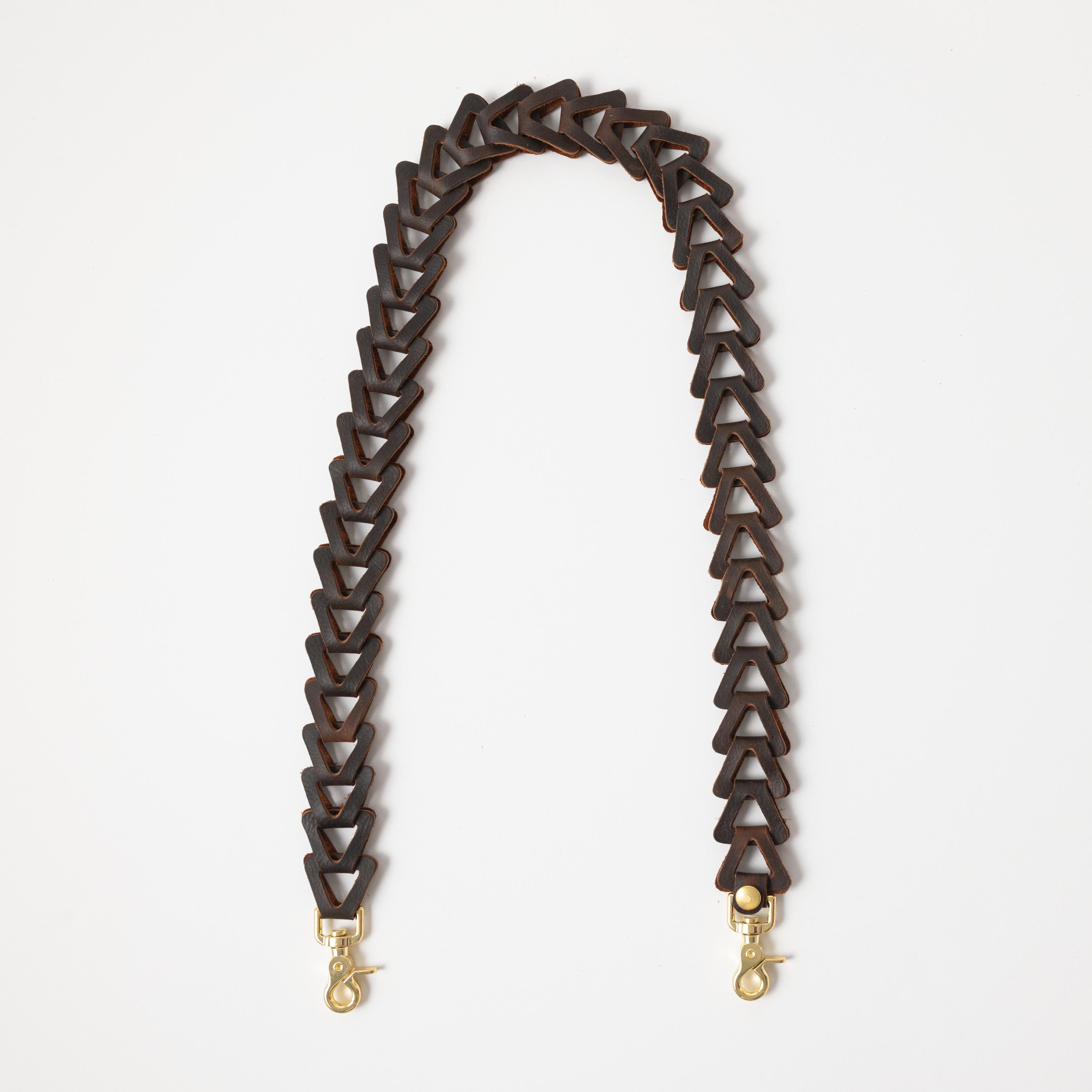 Brown Kodiak Chain Link Strap