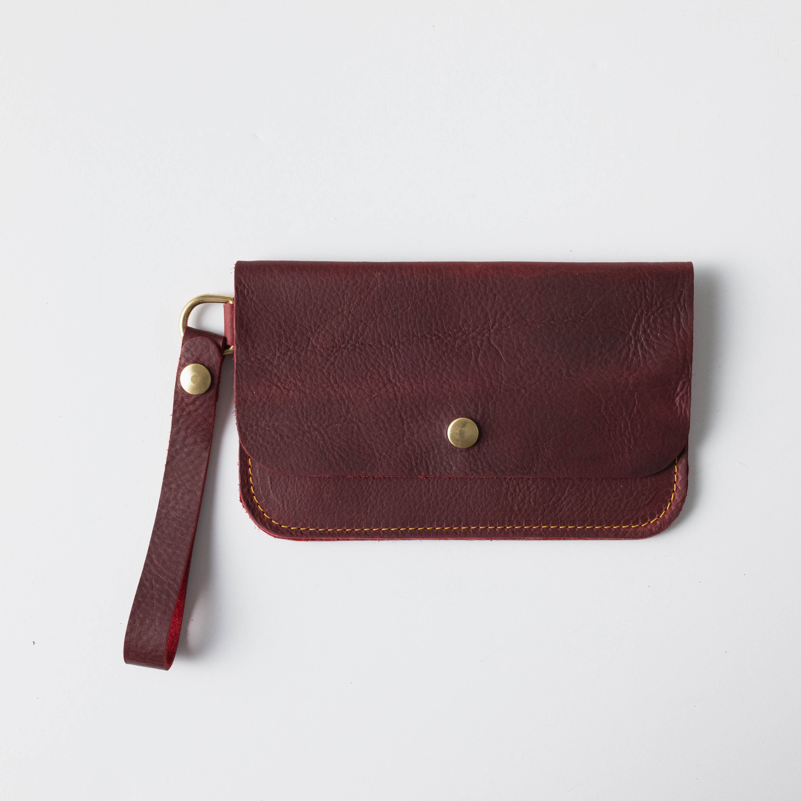 Red Kodiak Wristlet Clutch