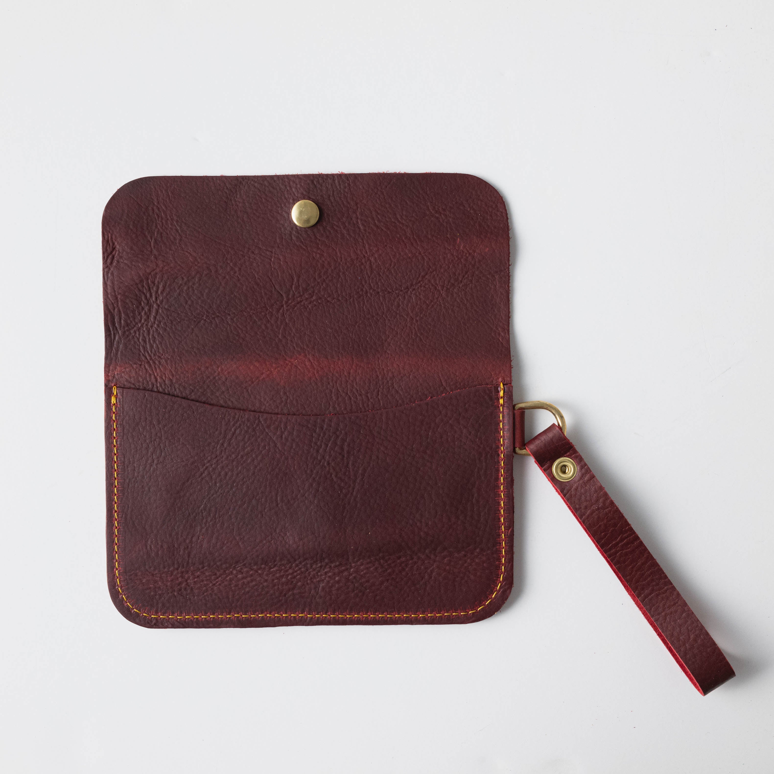 Red Kodiak Wristlet Clutch