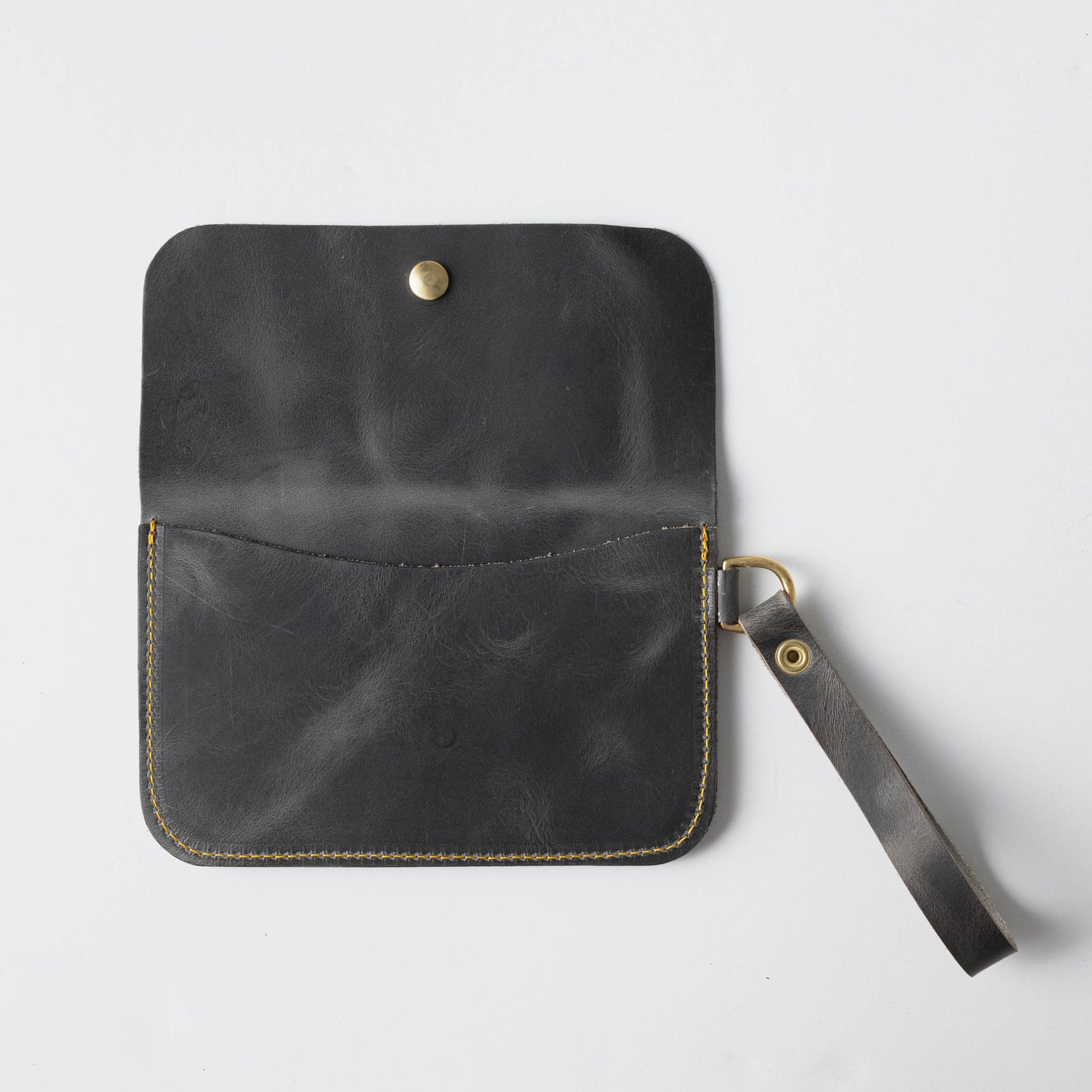 Grey Sky Wristlet Clutch