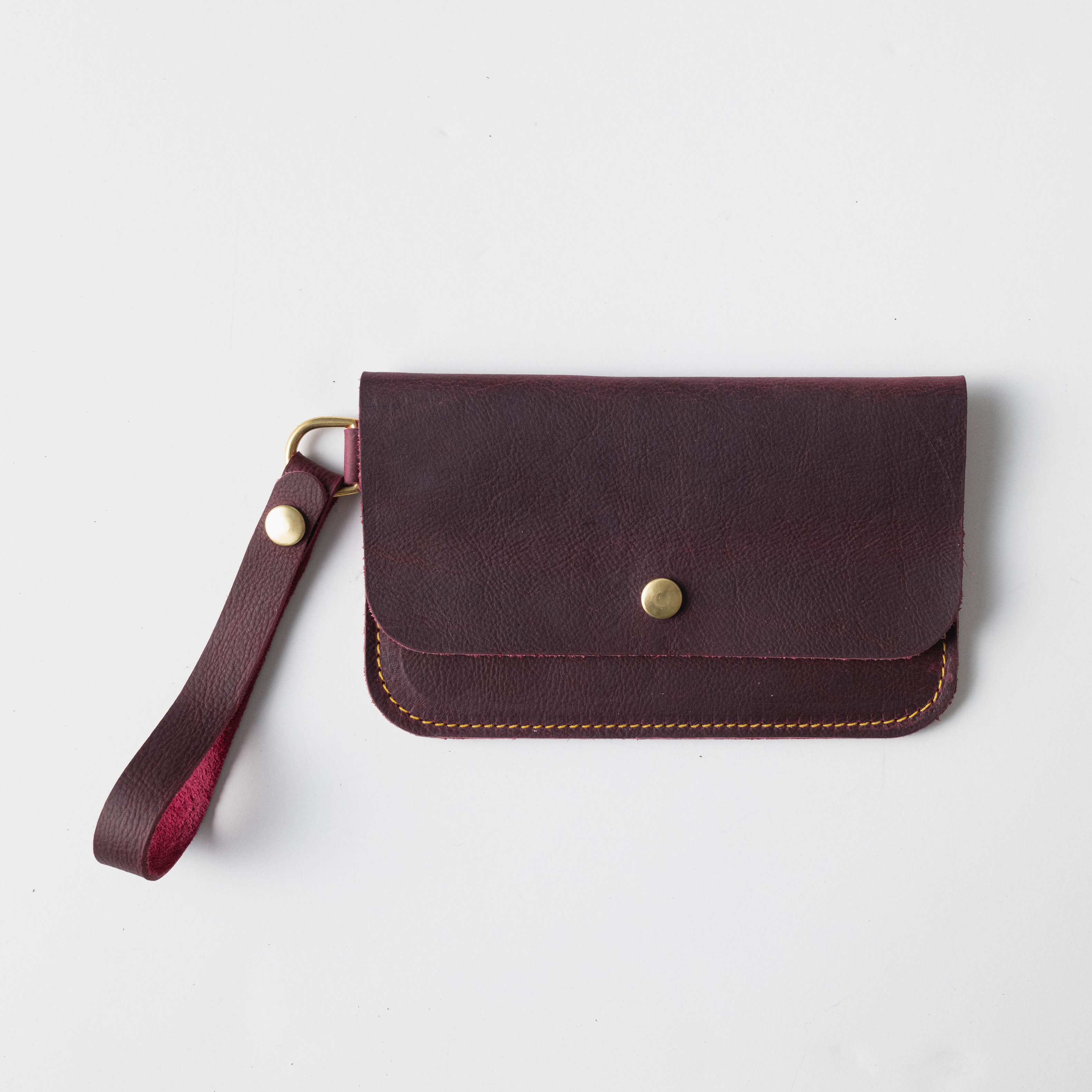 Purple Kodiak Wristlet Clutch