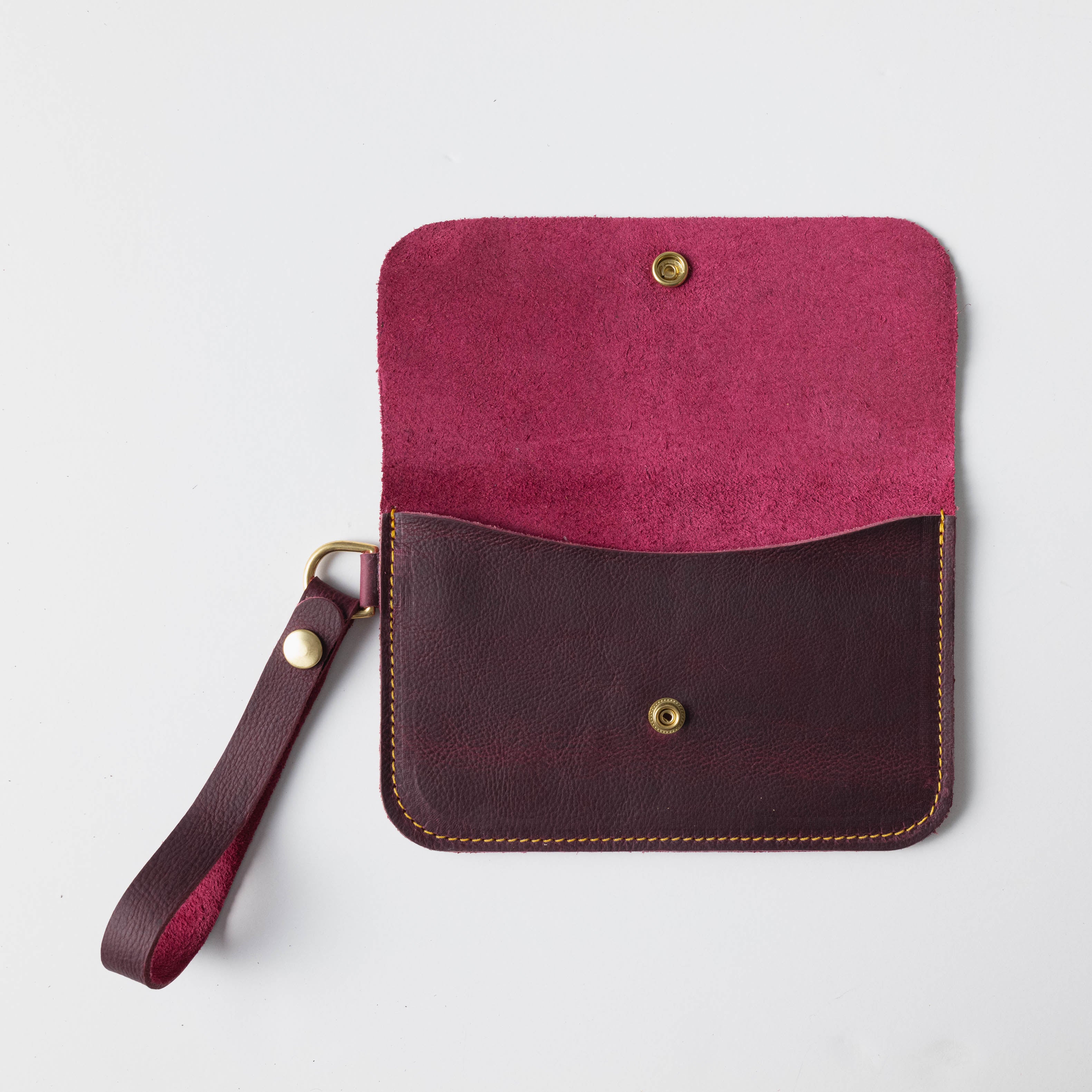 Purple Kodiak Wristlet Clutch