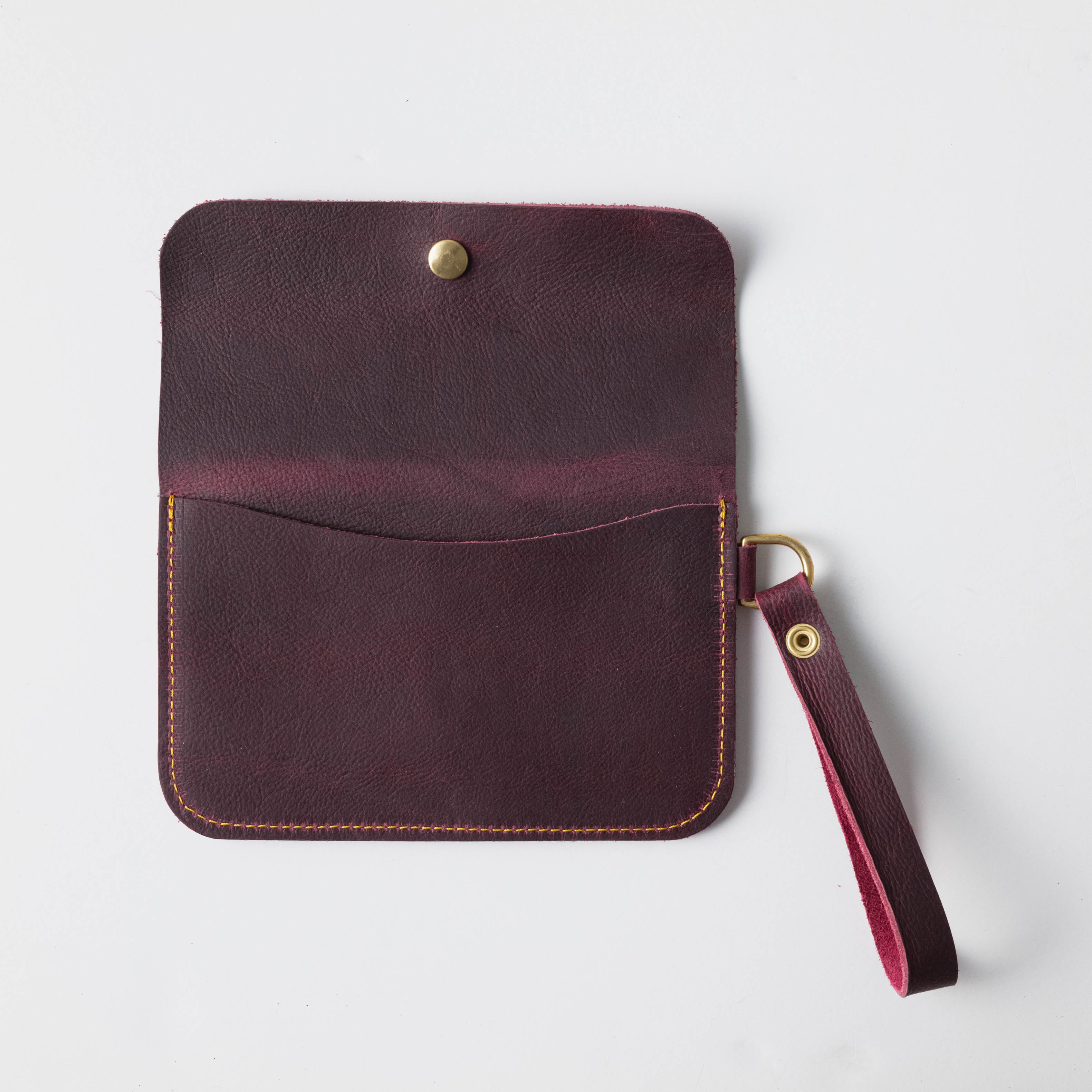 Purple Kodiak Wristlet Clutch