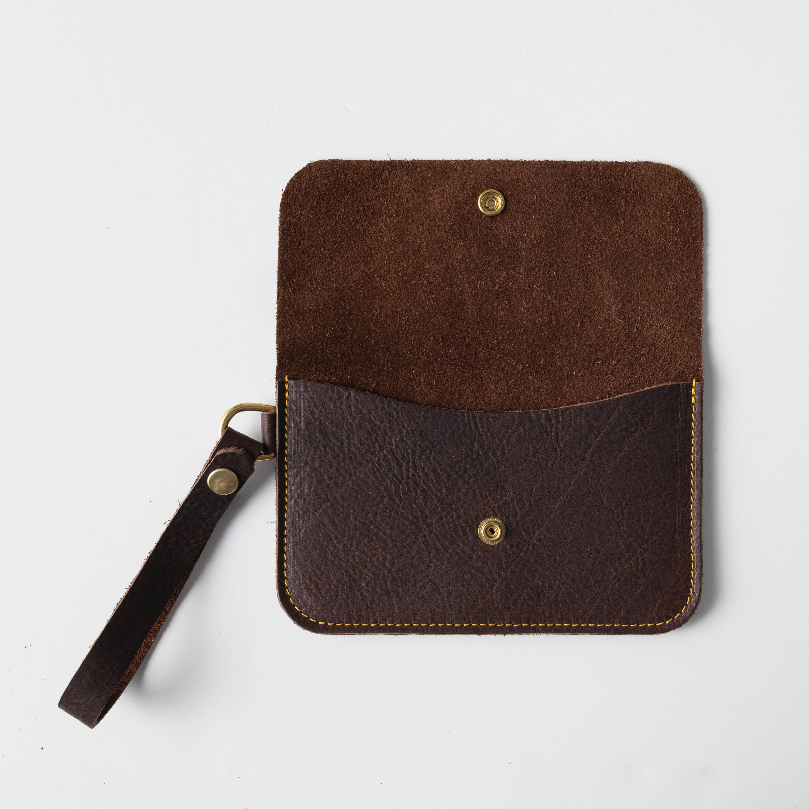 Hickory Wristlet Clutch