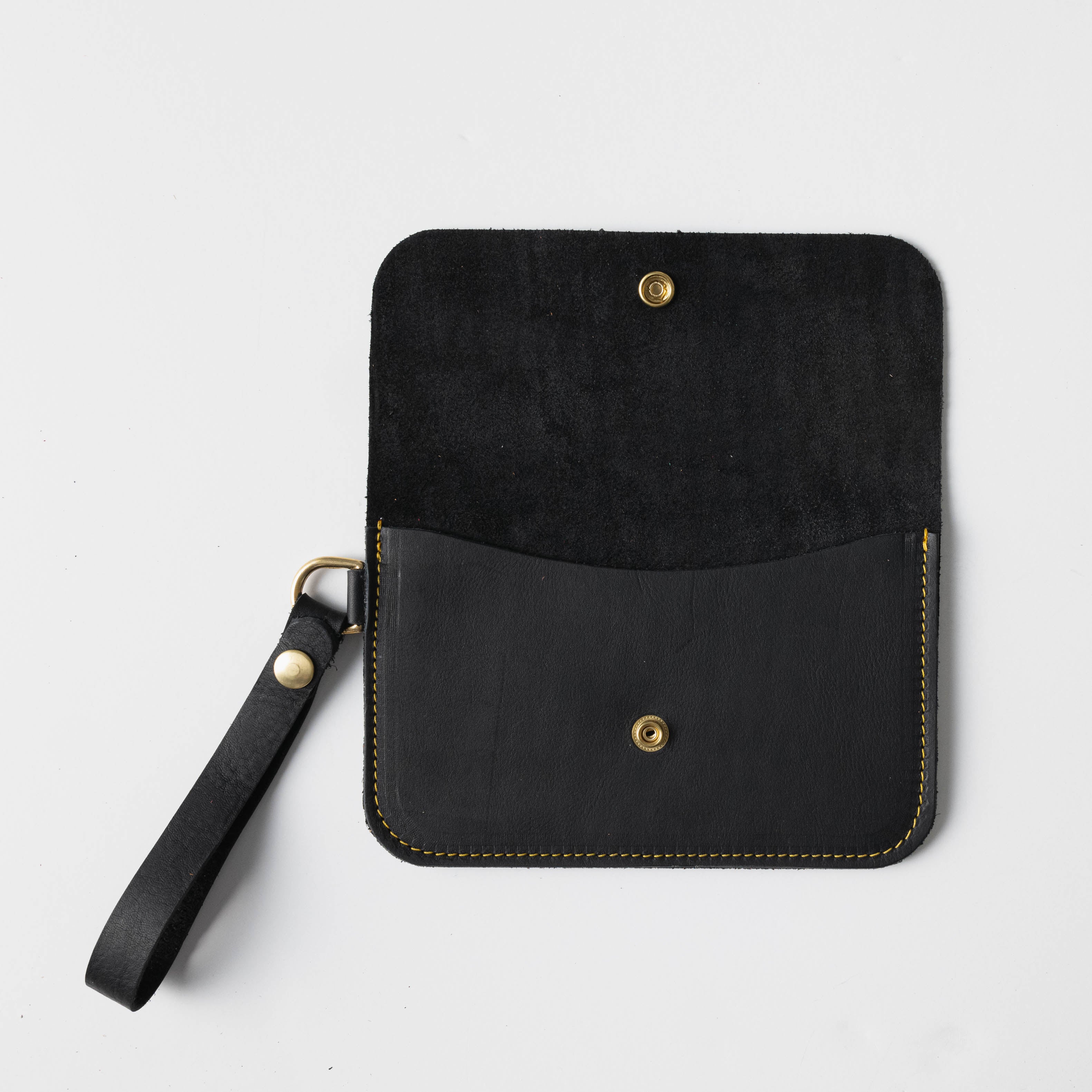 Black Cypress Wristlet Clutch