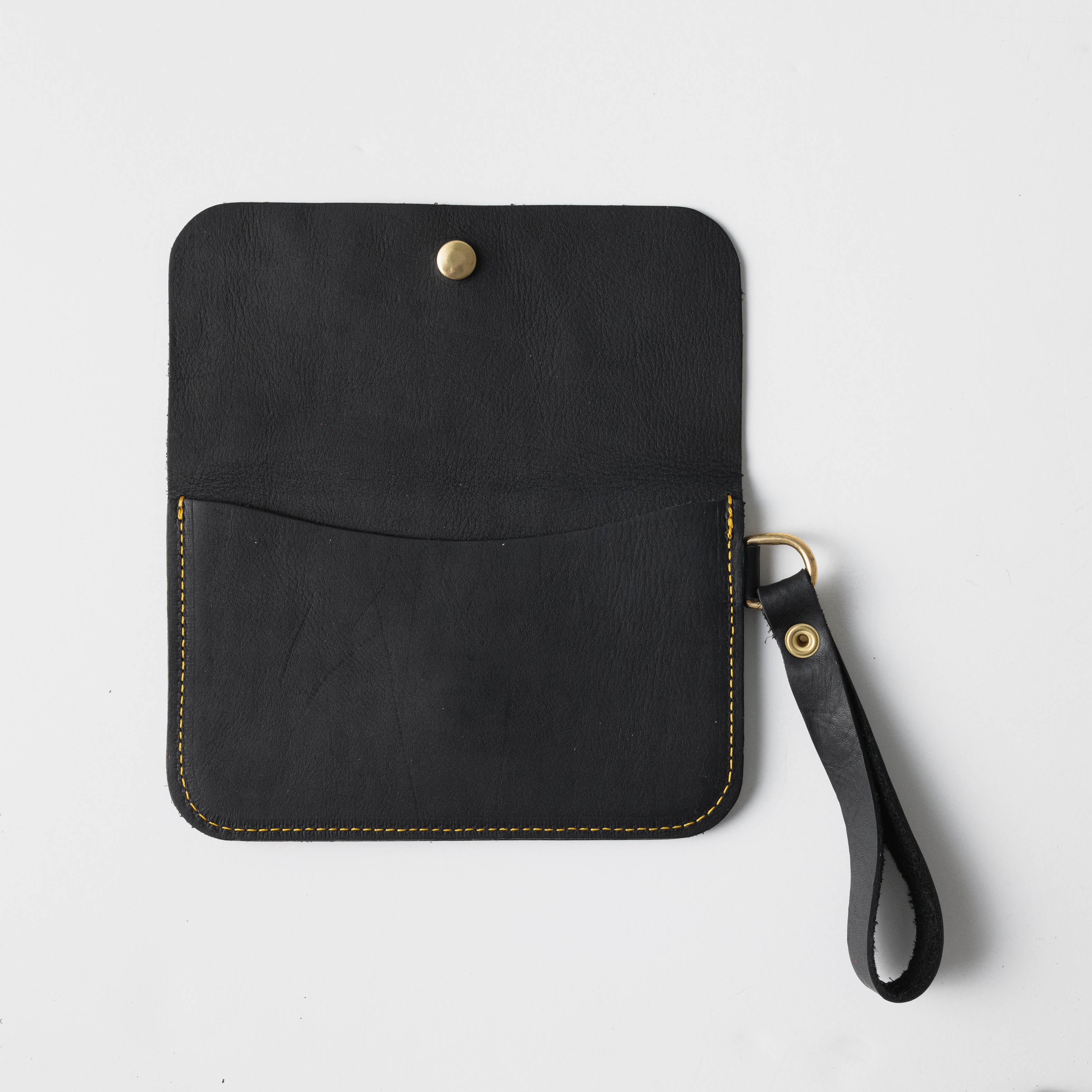 Black Cypress Wristlet Clutch