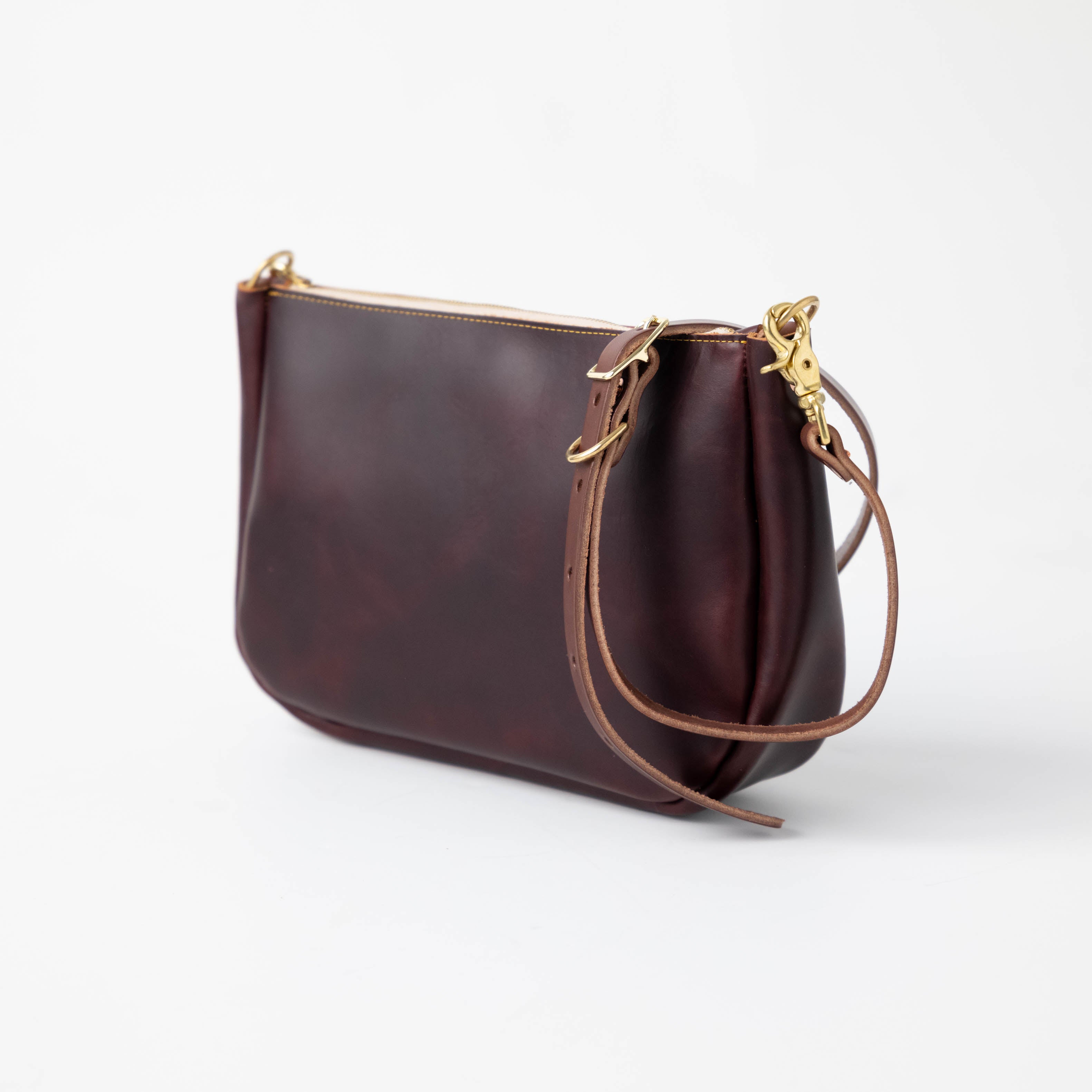 Oxblood Crossbody Bag