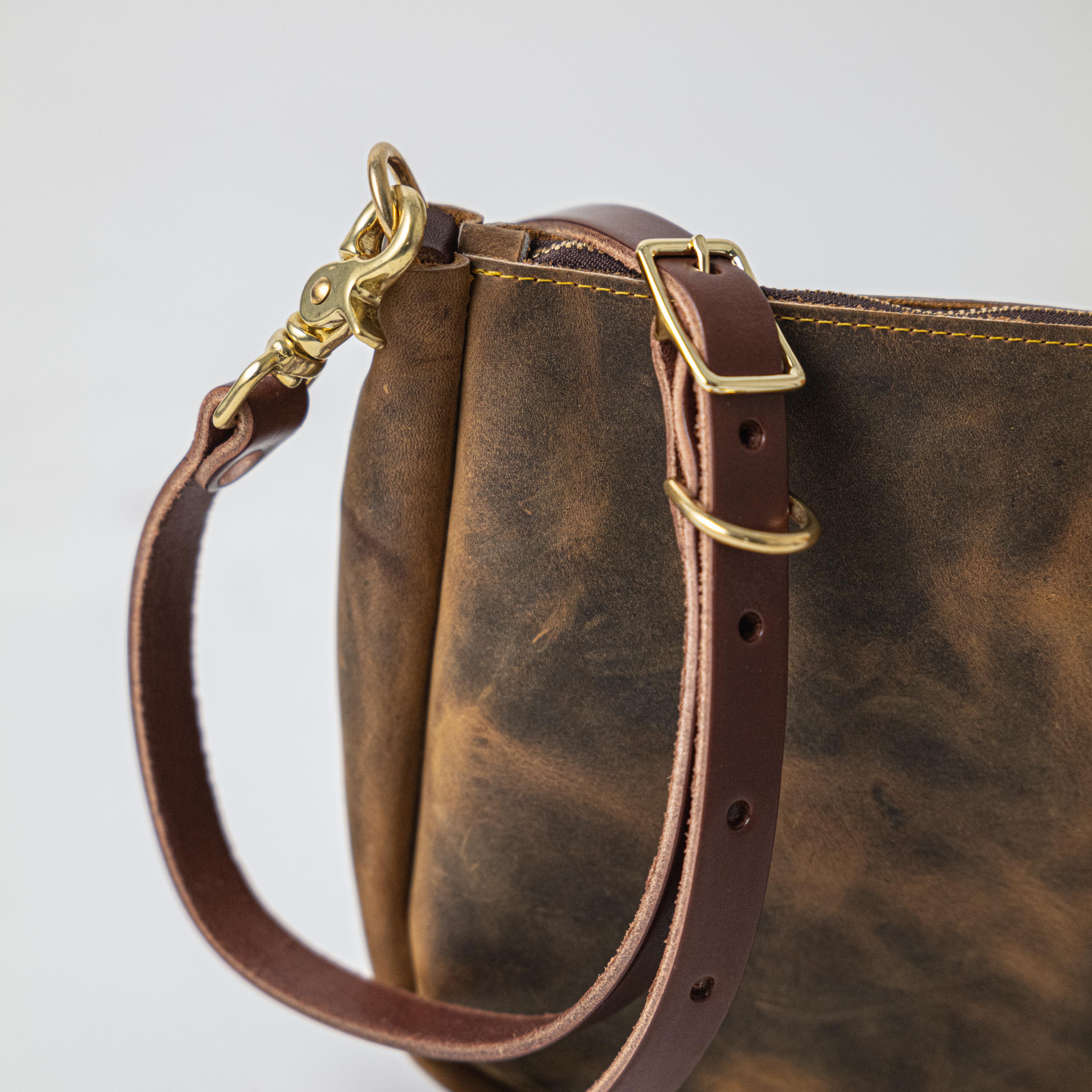 Crazy Horse Crossbody Bag