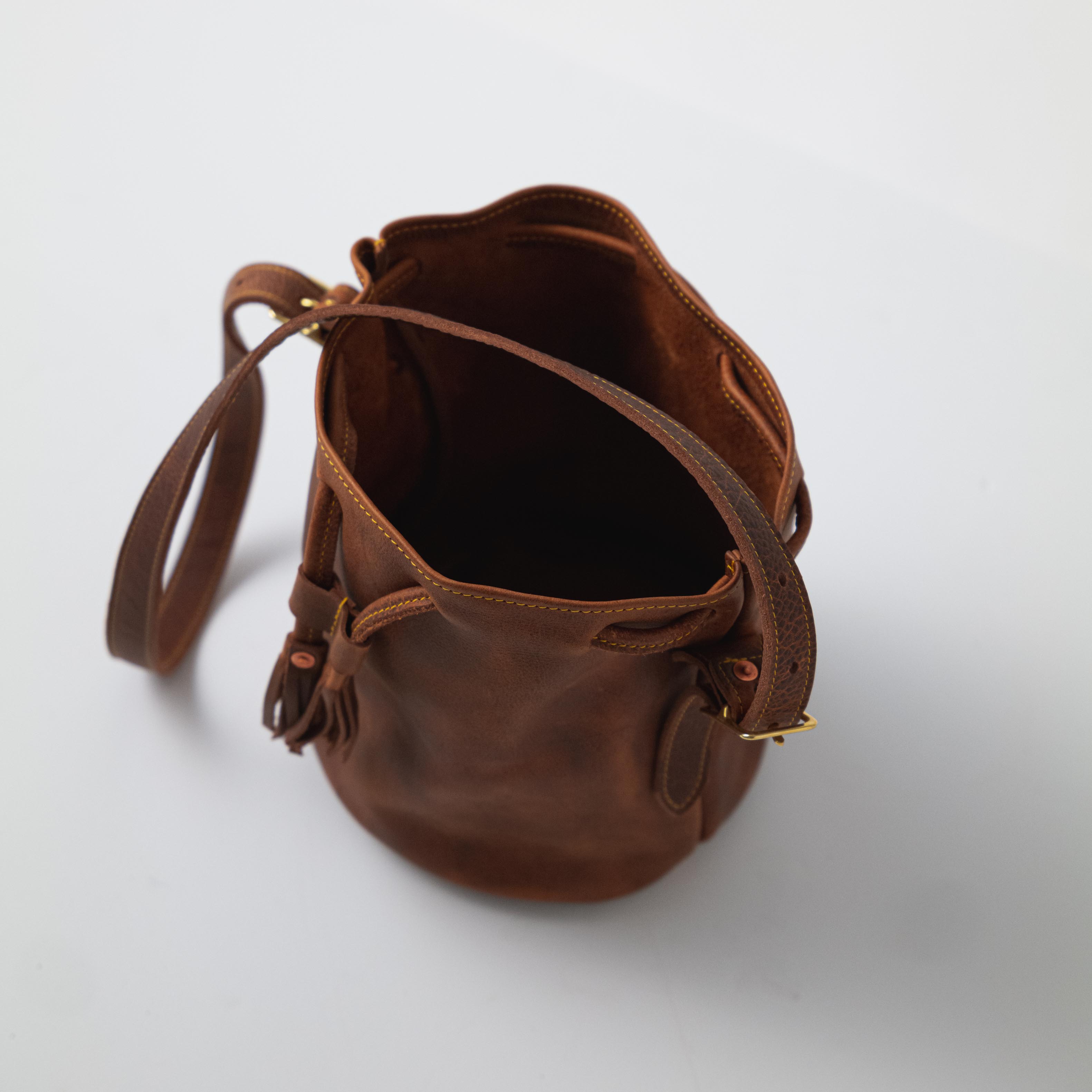 Tan Kodiak Bucket Bag