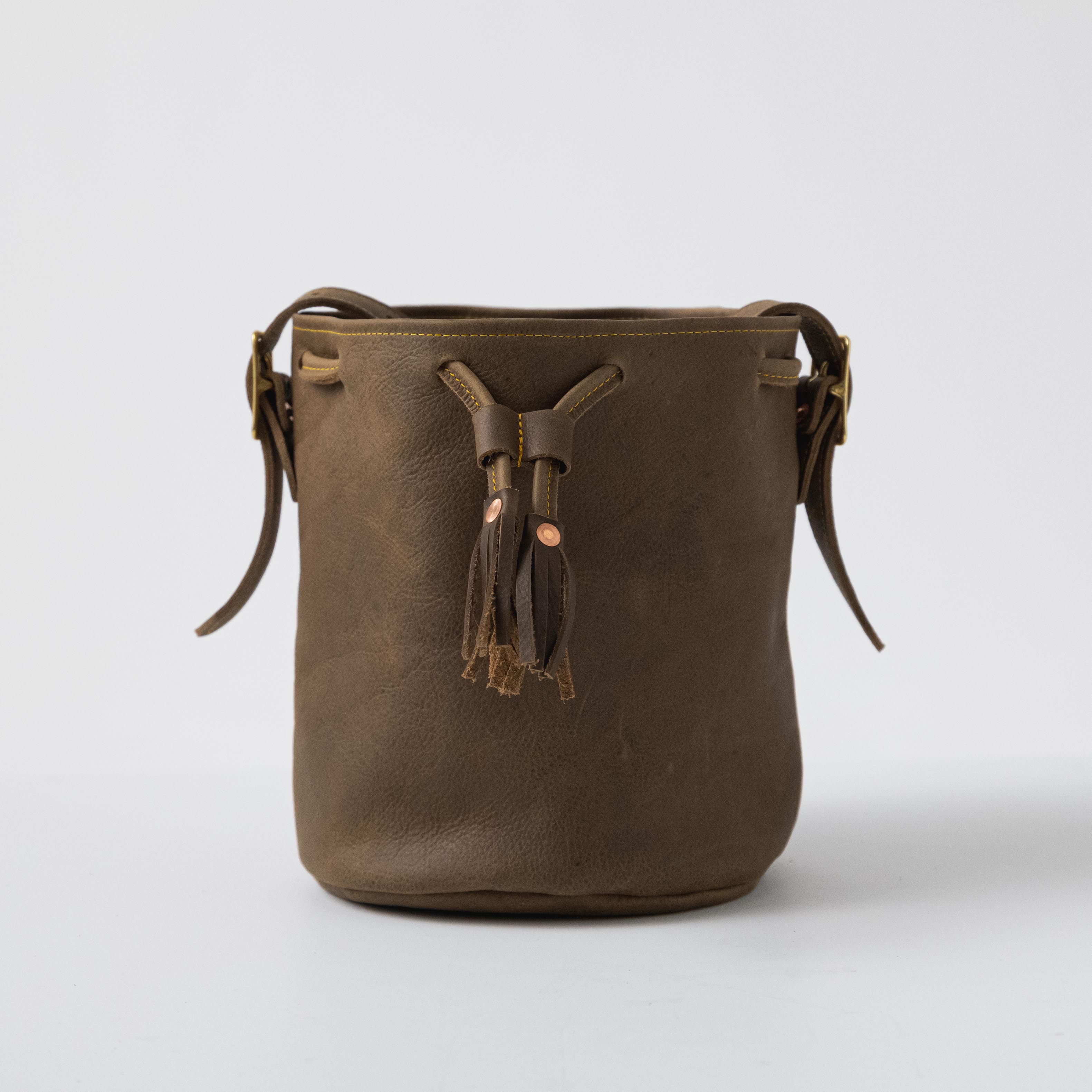 Olive Kodiak Bucket Bag