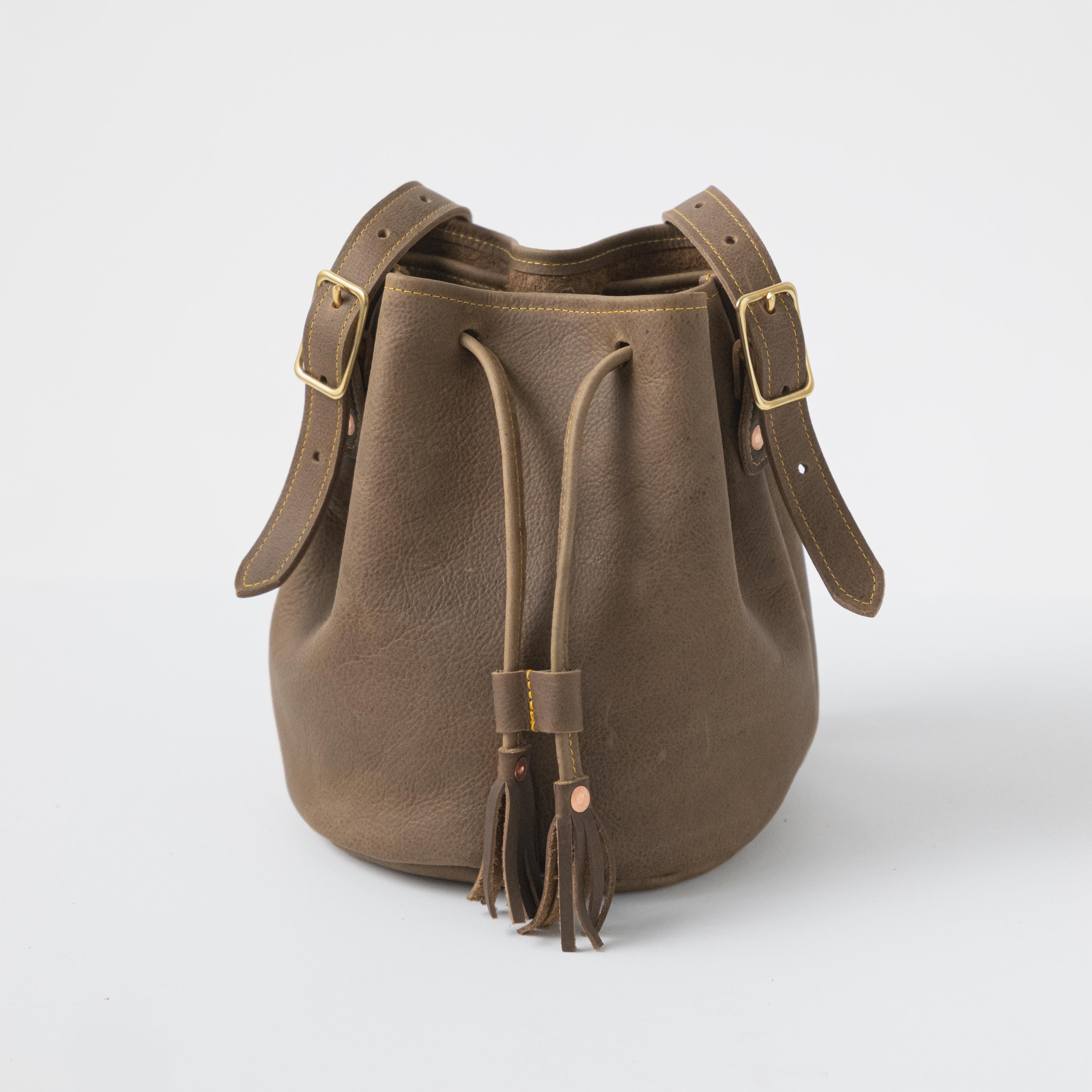 Olive Kodiak Bucket Bag