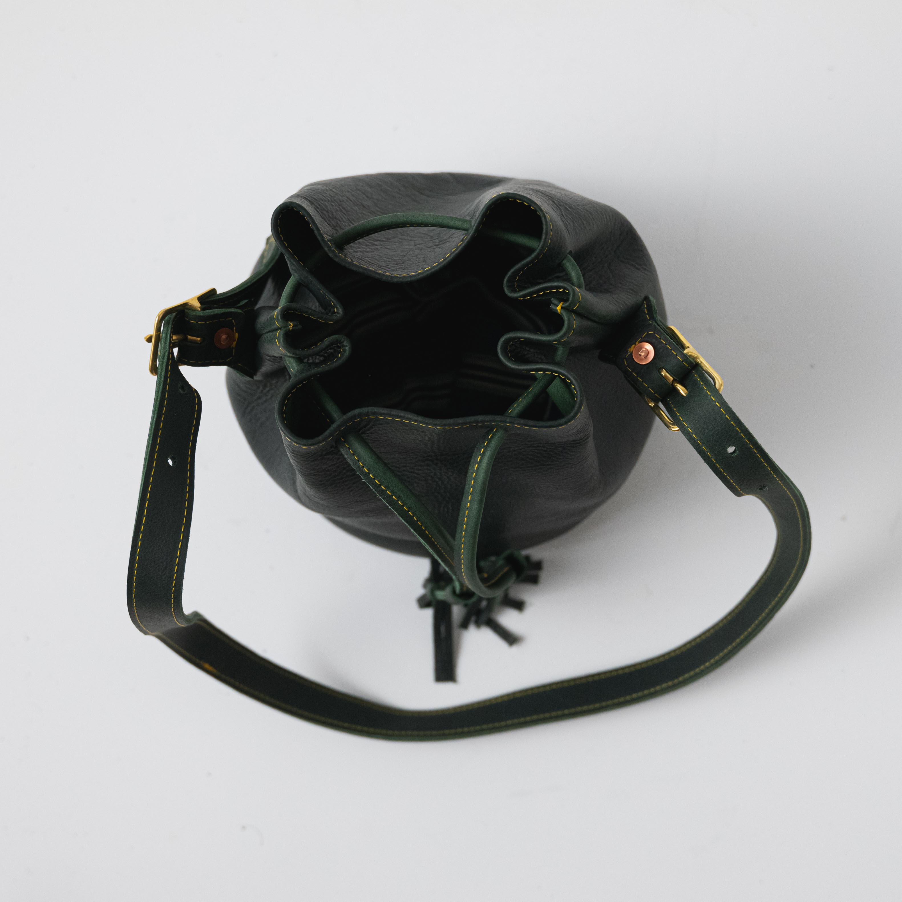 Green Kodiak Bucket Bag