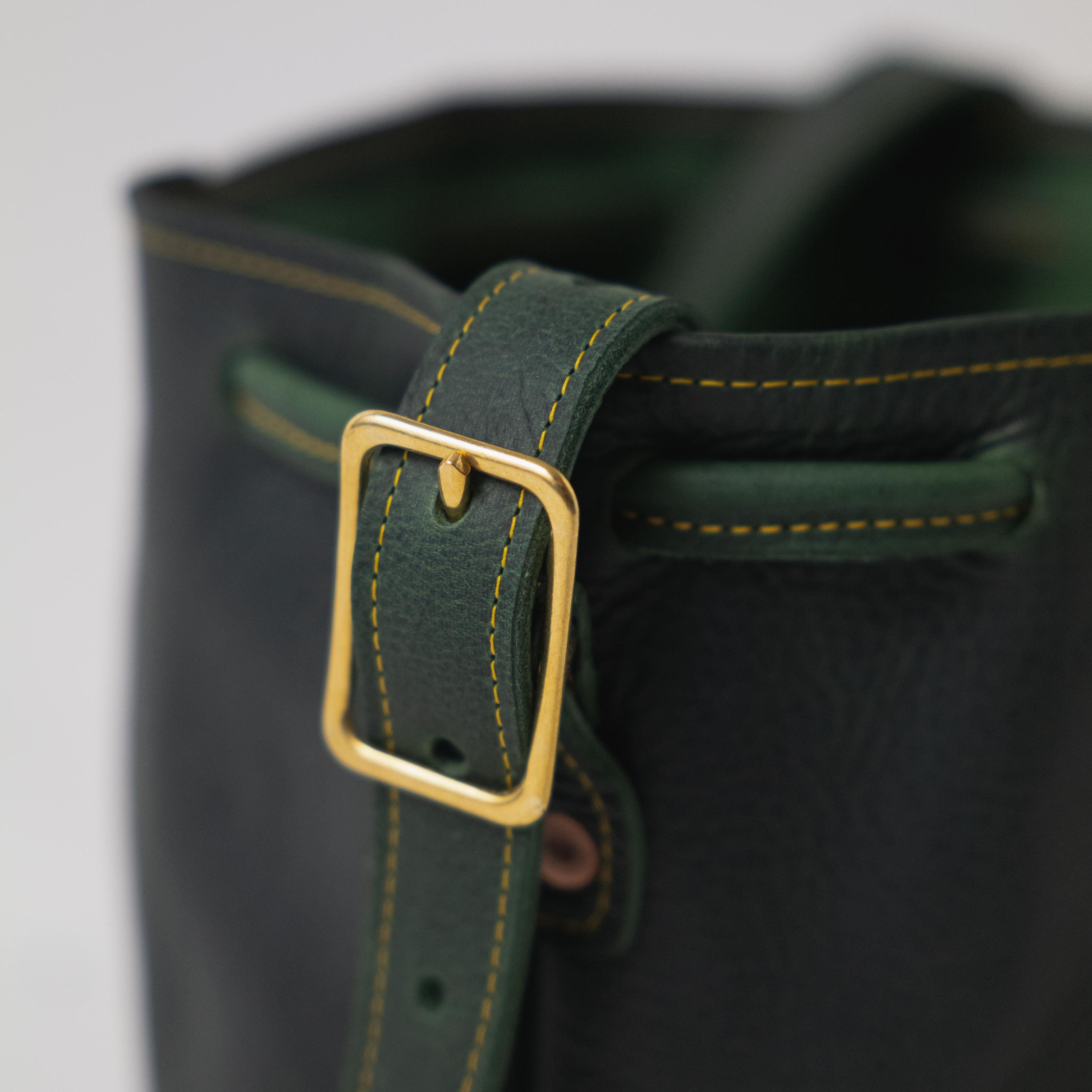 Green Kodiak Bucket Bag