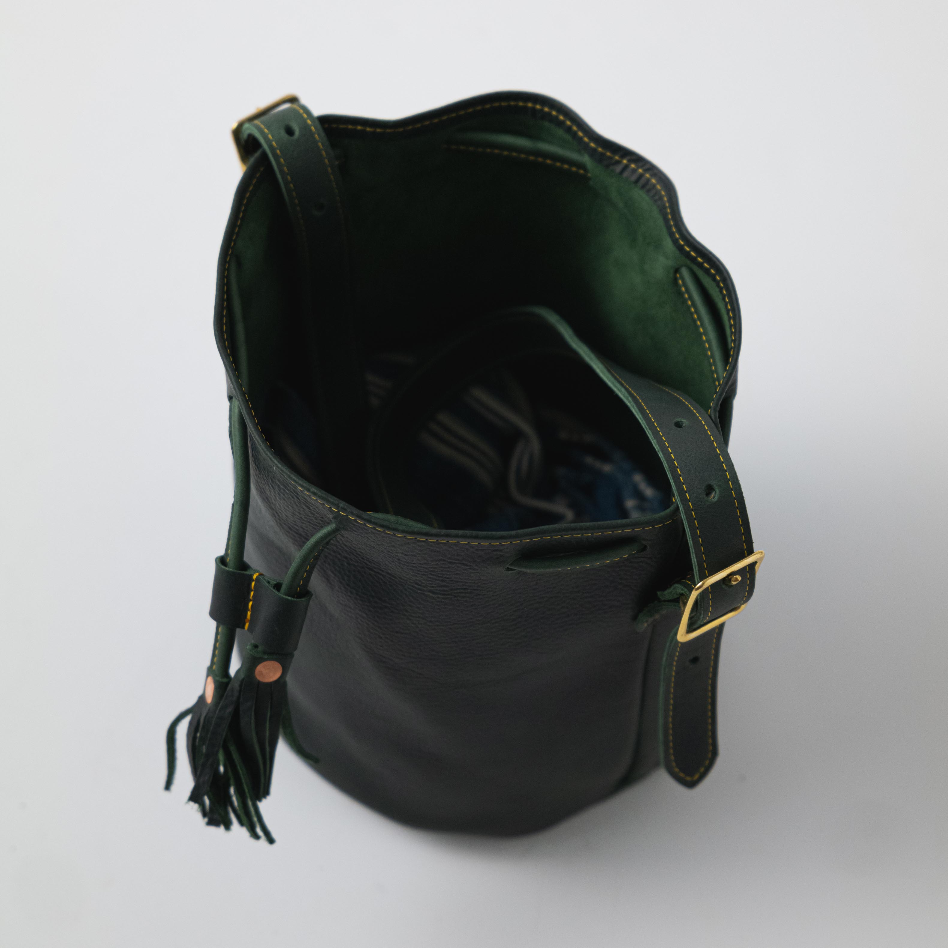 Green Kodiak Bucket Bag