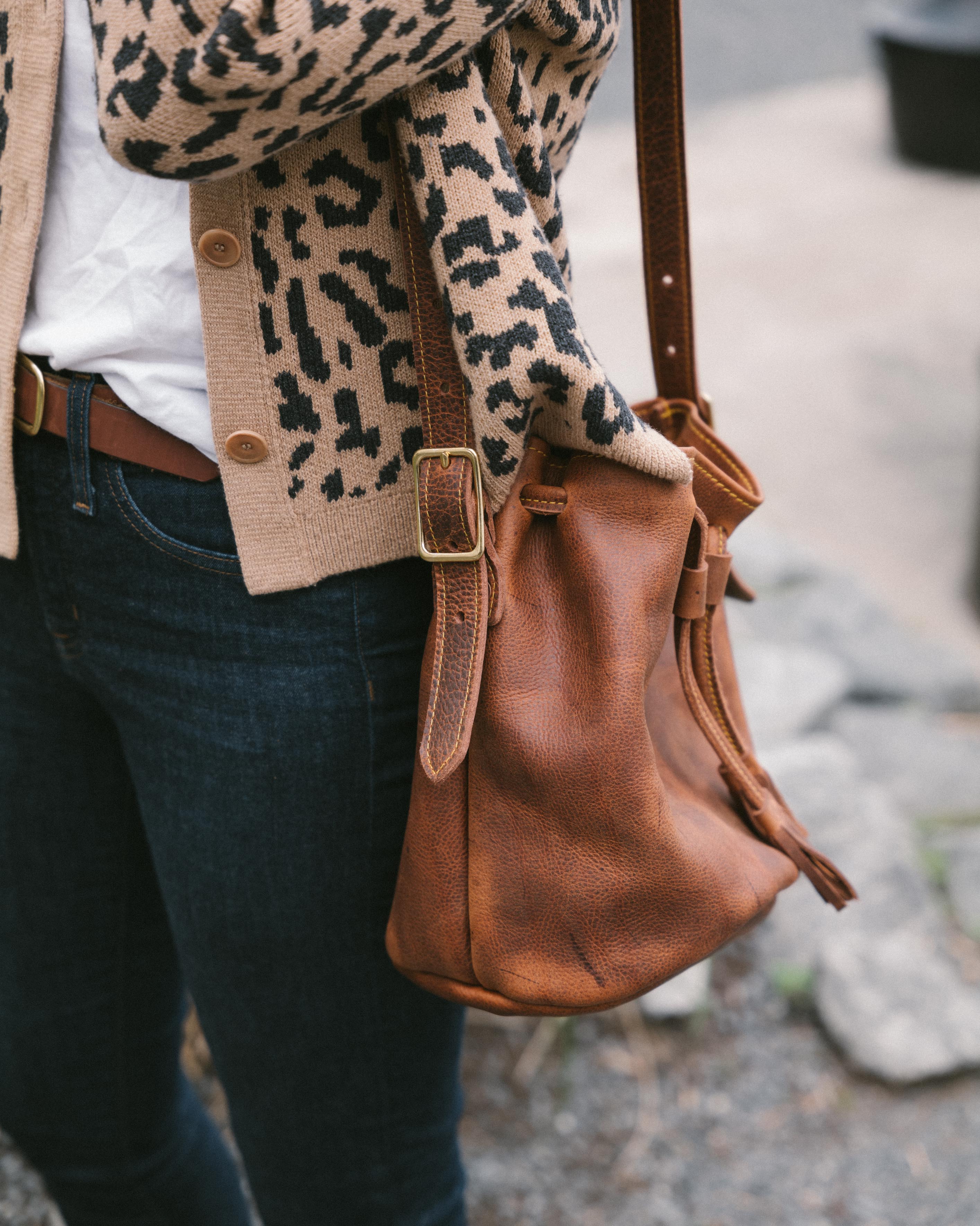 Tan Kodiak Bucket Bag