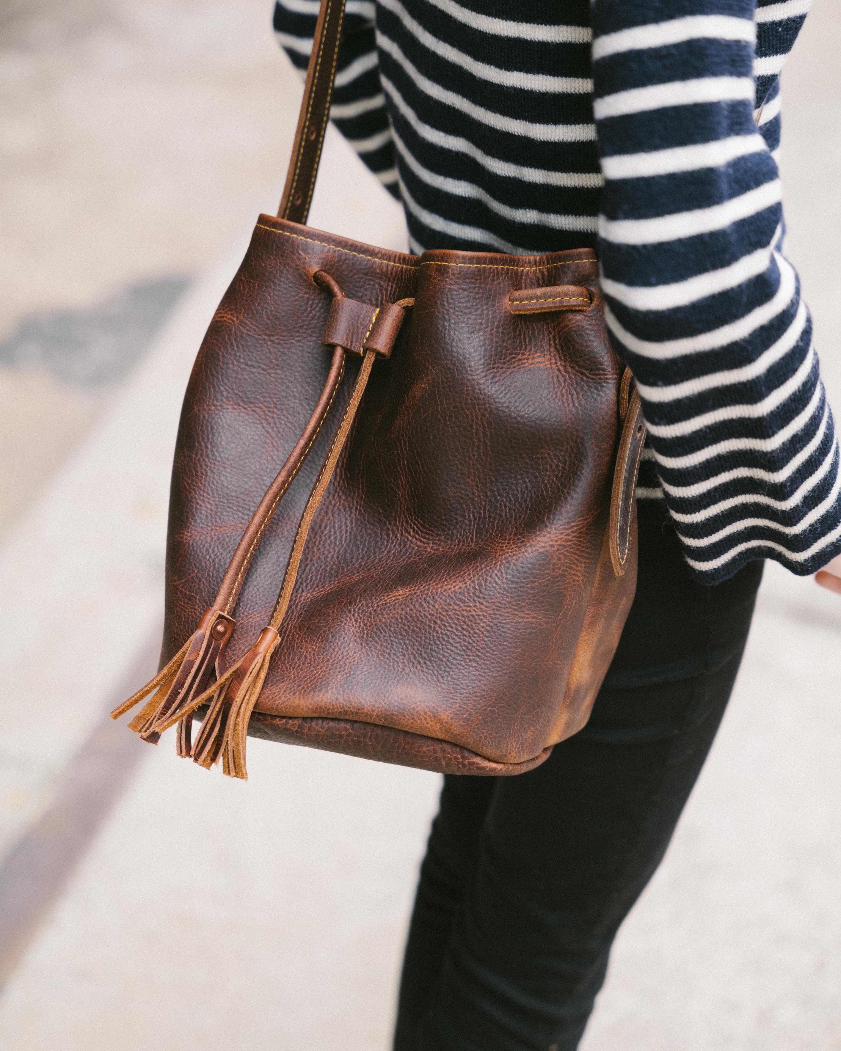 Original Tan Kodiak Bucket Bag