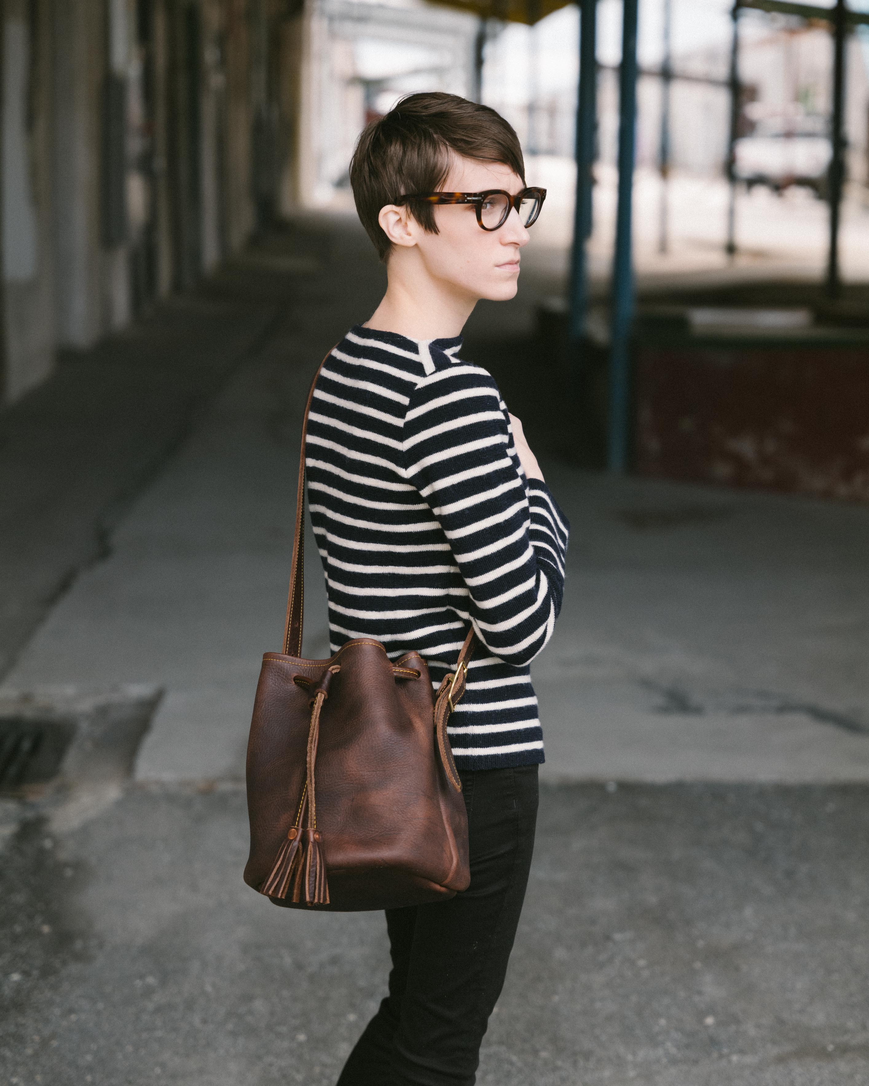 Hickory Bucket Bag