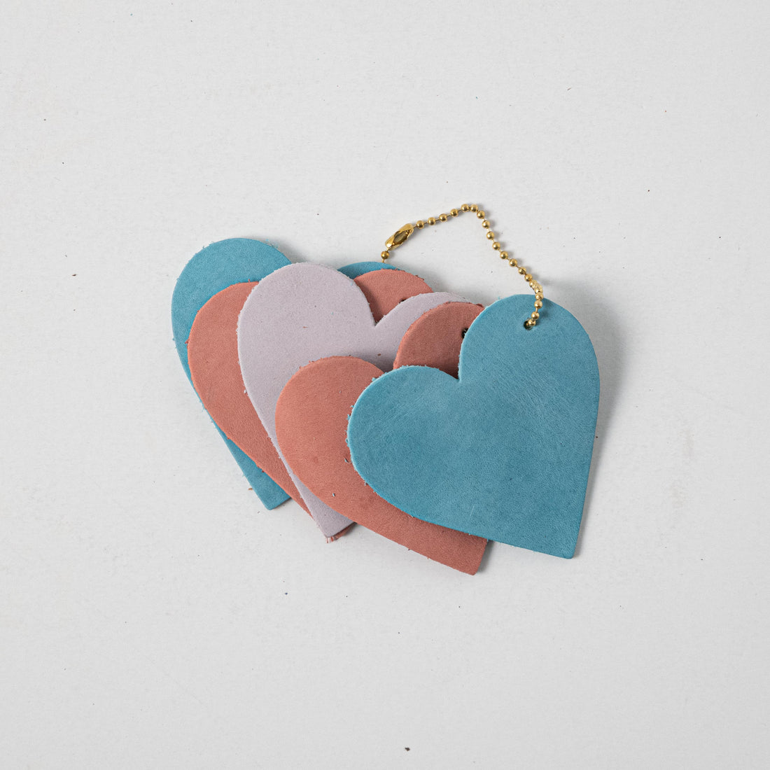 Transgender Pride Heart Charms