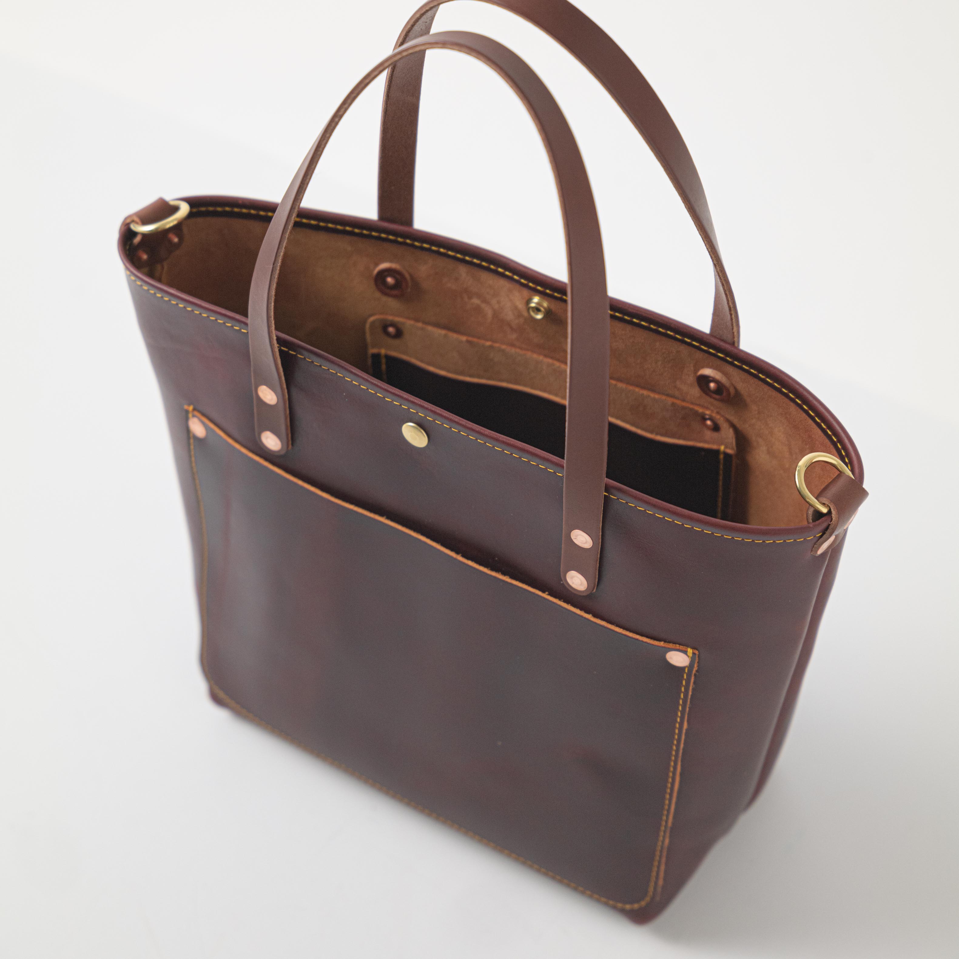 Oxblood Travel Tote