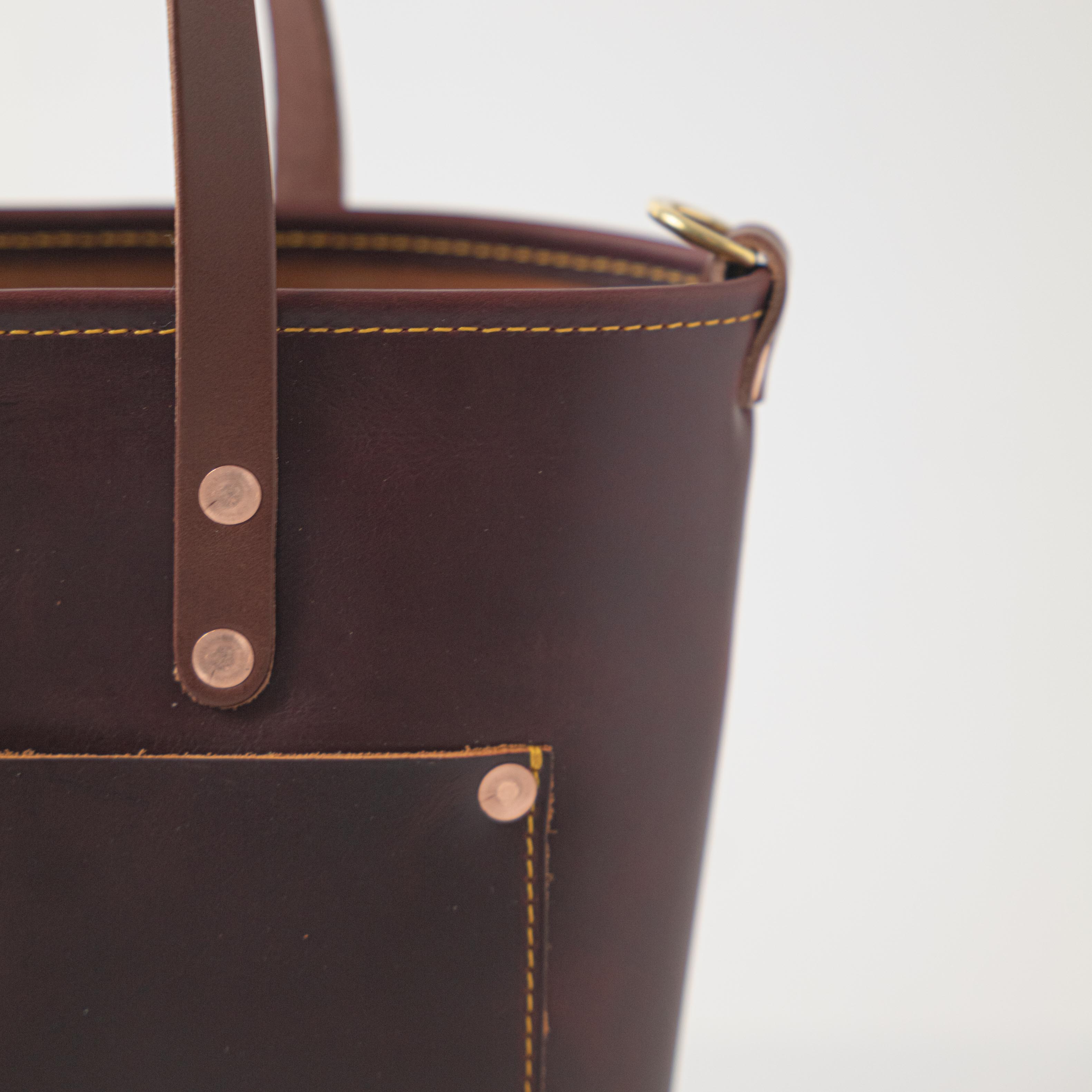 Oxblood Travel Tote