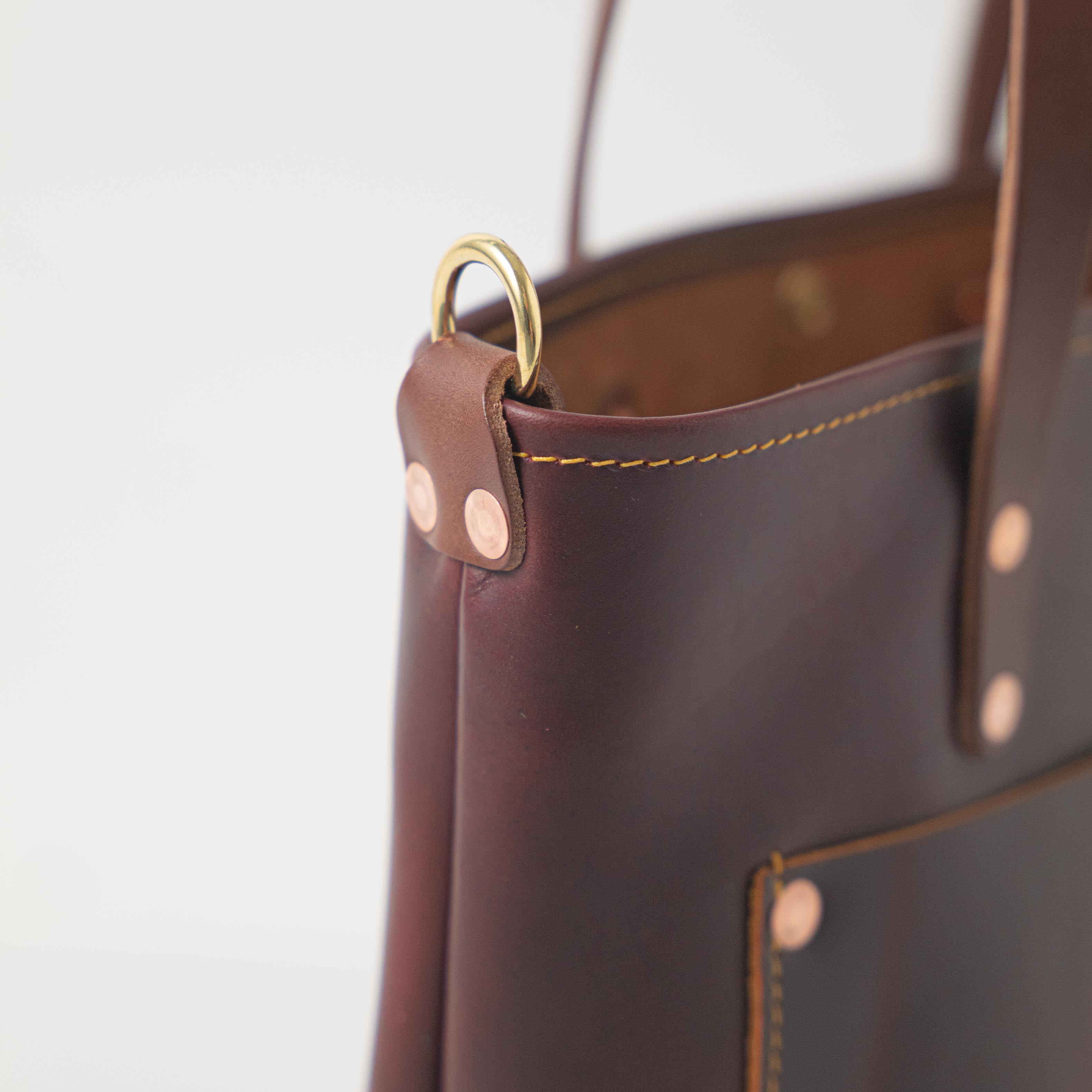 Oxblood Travel Tote