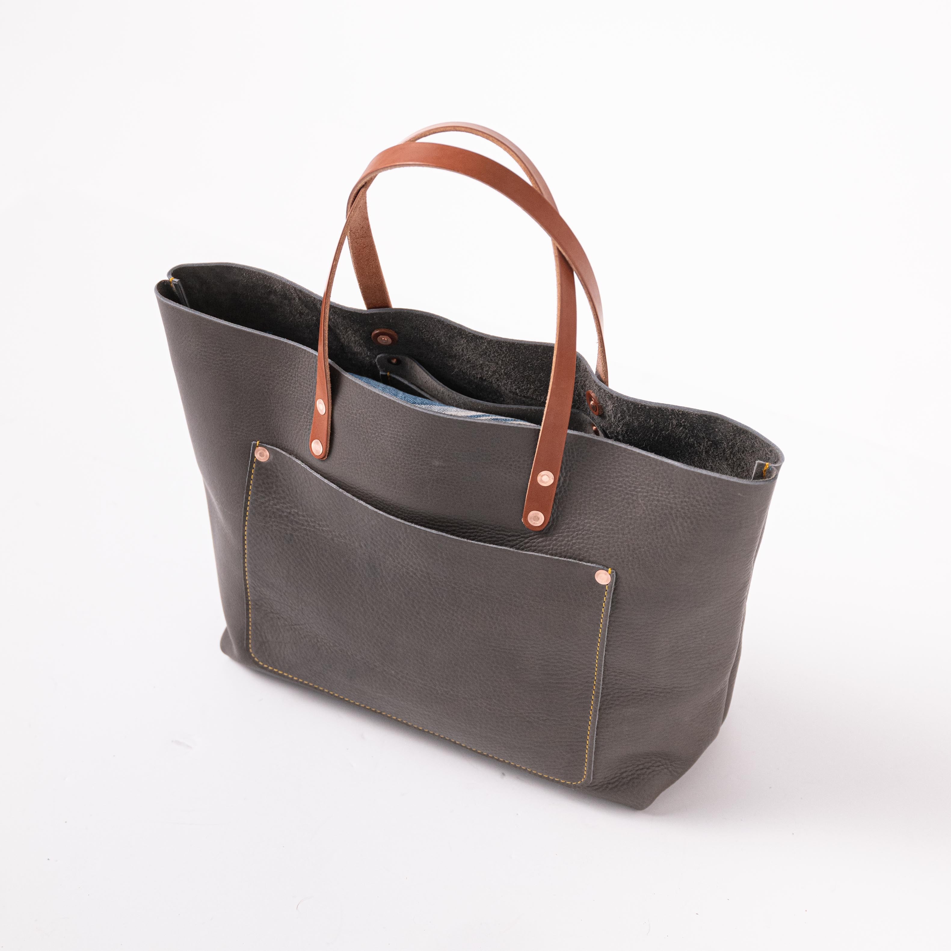 Grey Cypress Market Tote