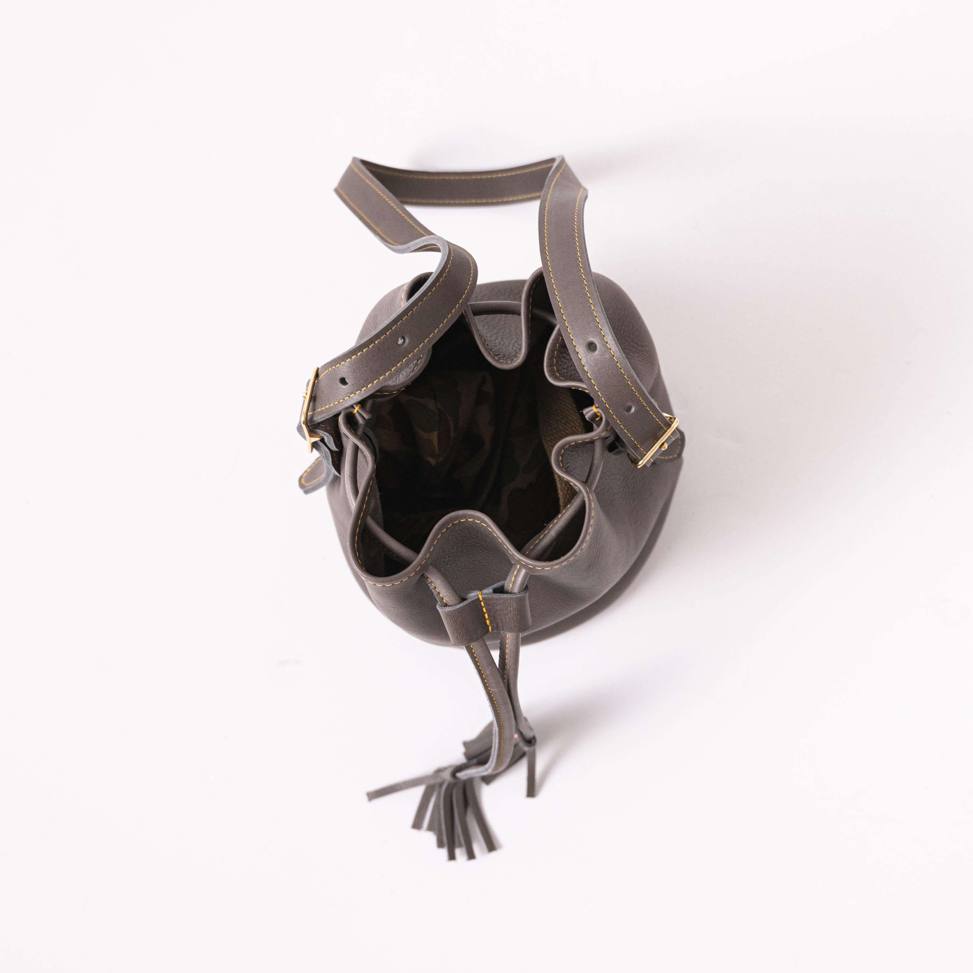 Grey Cypress Bucket Bag