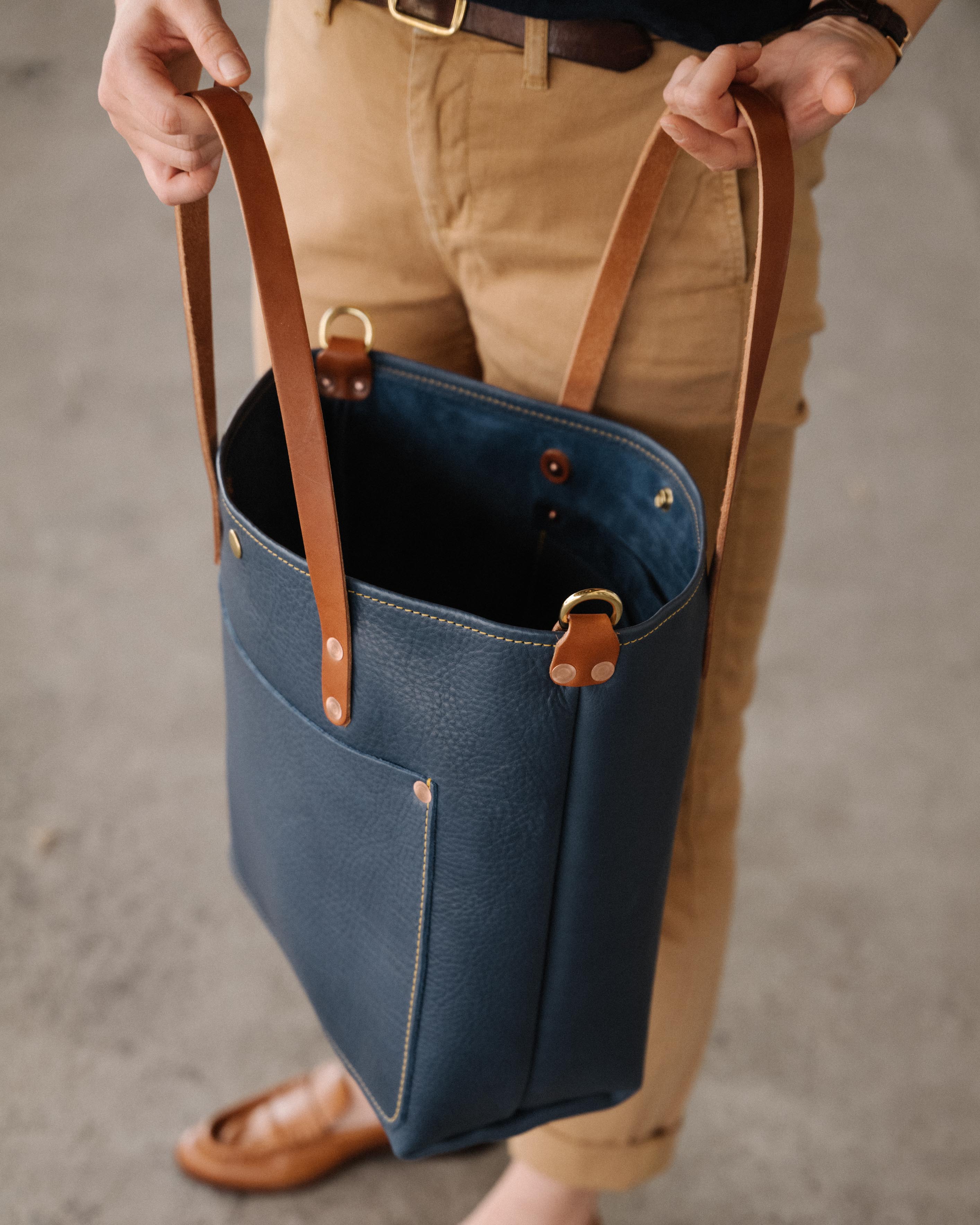 Blue Cypress Travel Tote