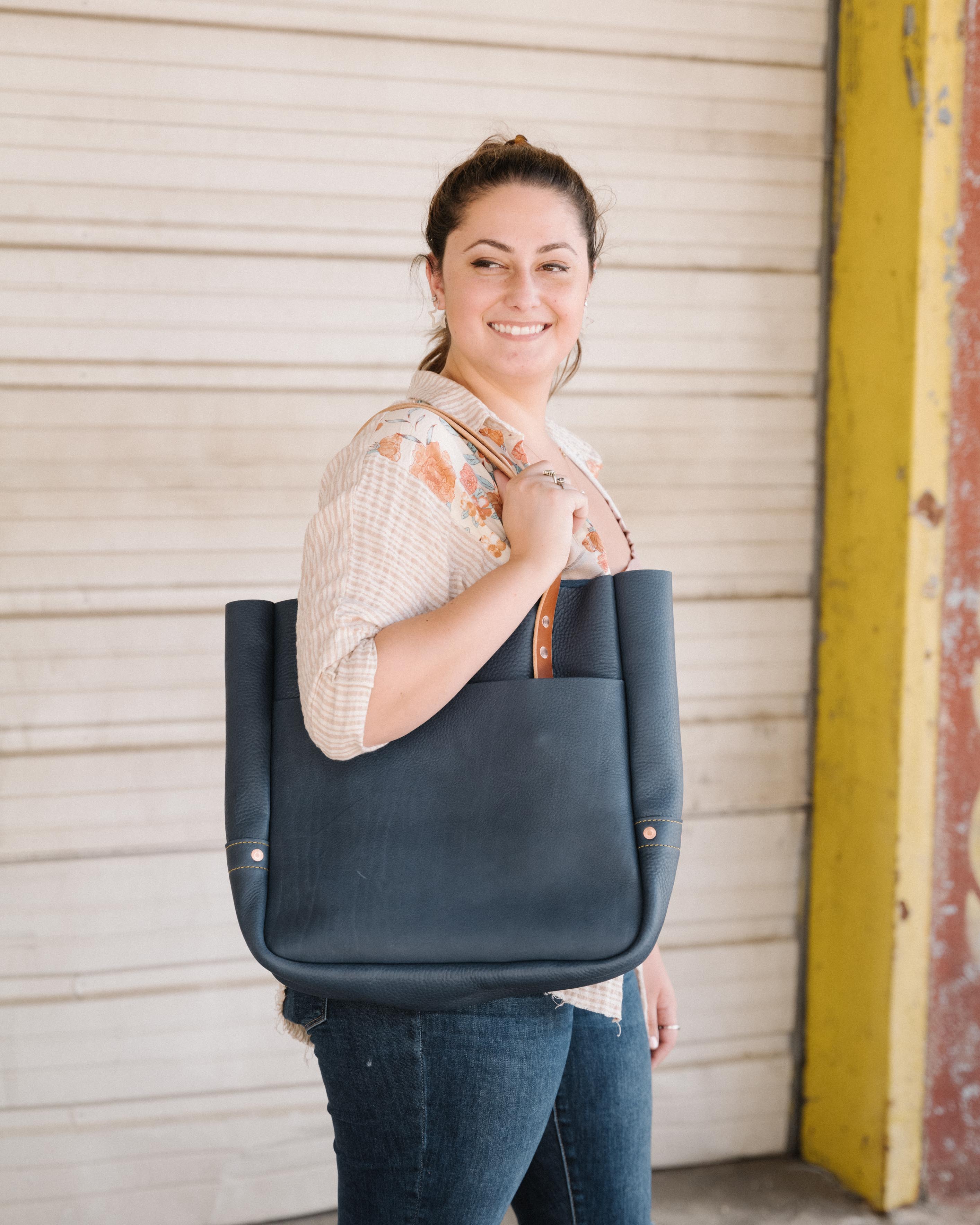 Blue Cypress Carryall Tote