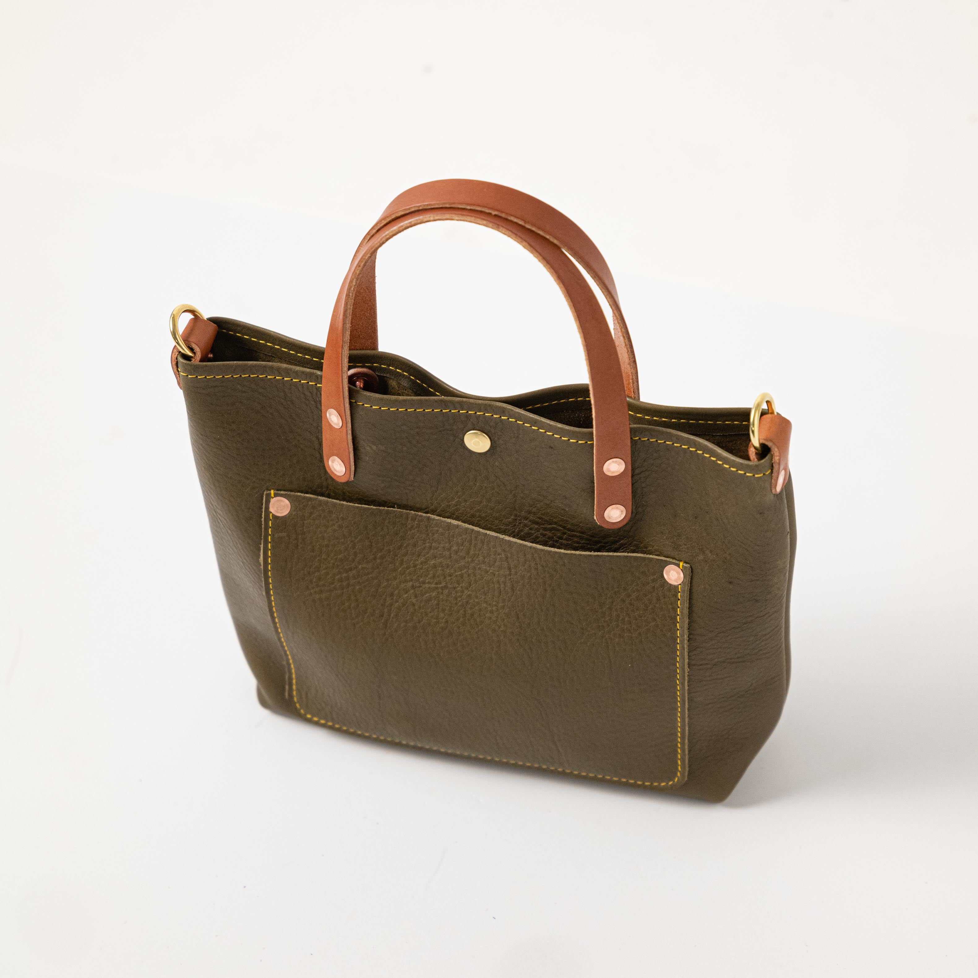 Olive Cypress Mini Travel Tote