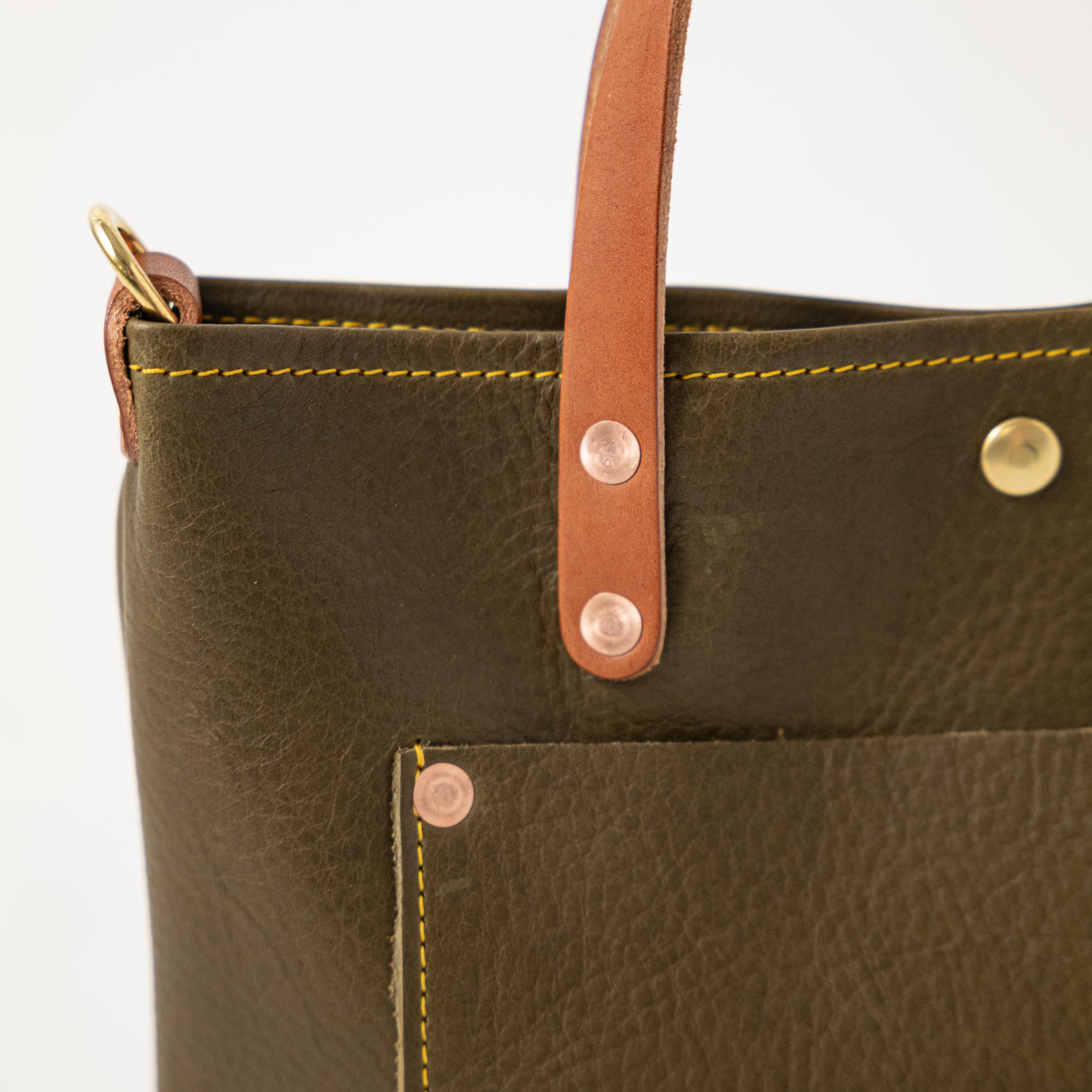 Olive Cypress Mini Travel Tote