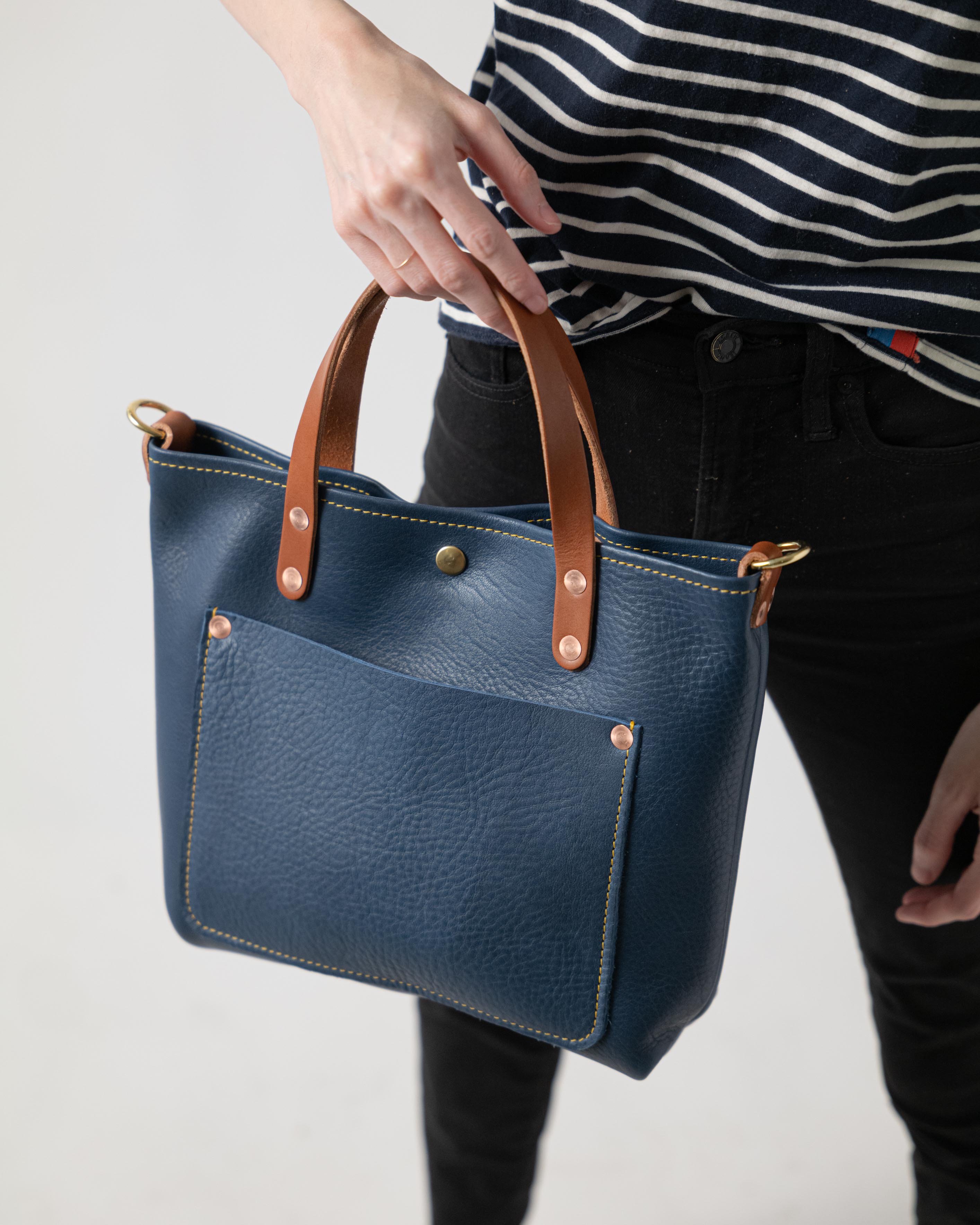 Blue Cypress Mini Travel Tote