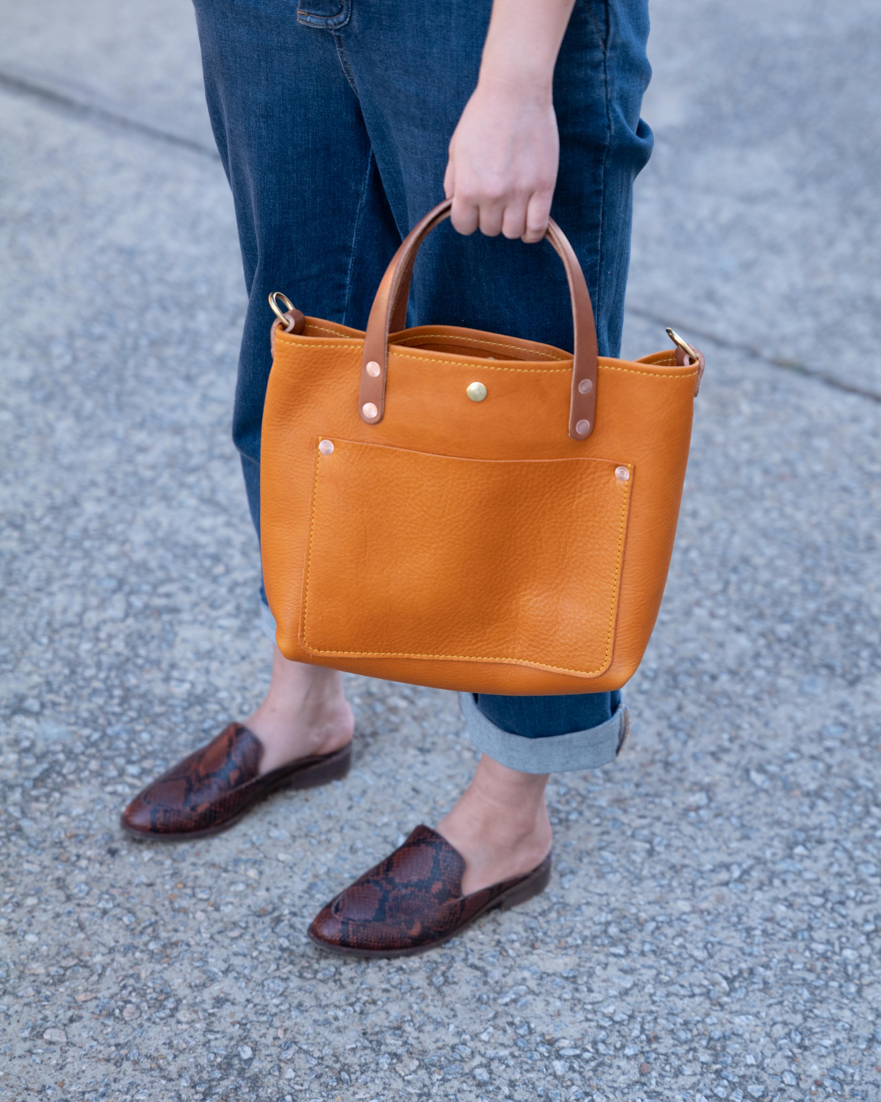 Orange Cypress Mini Travel Tote