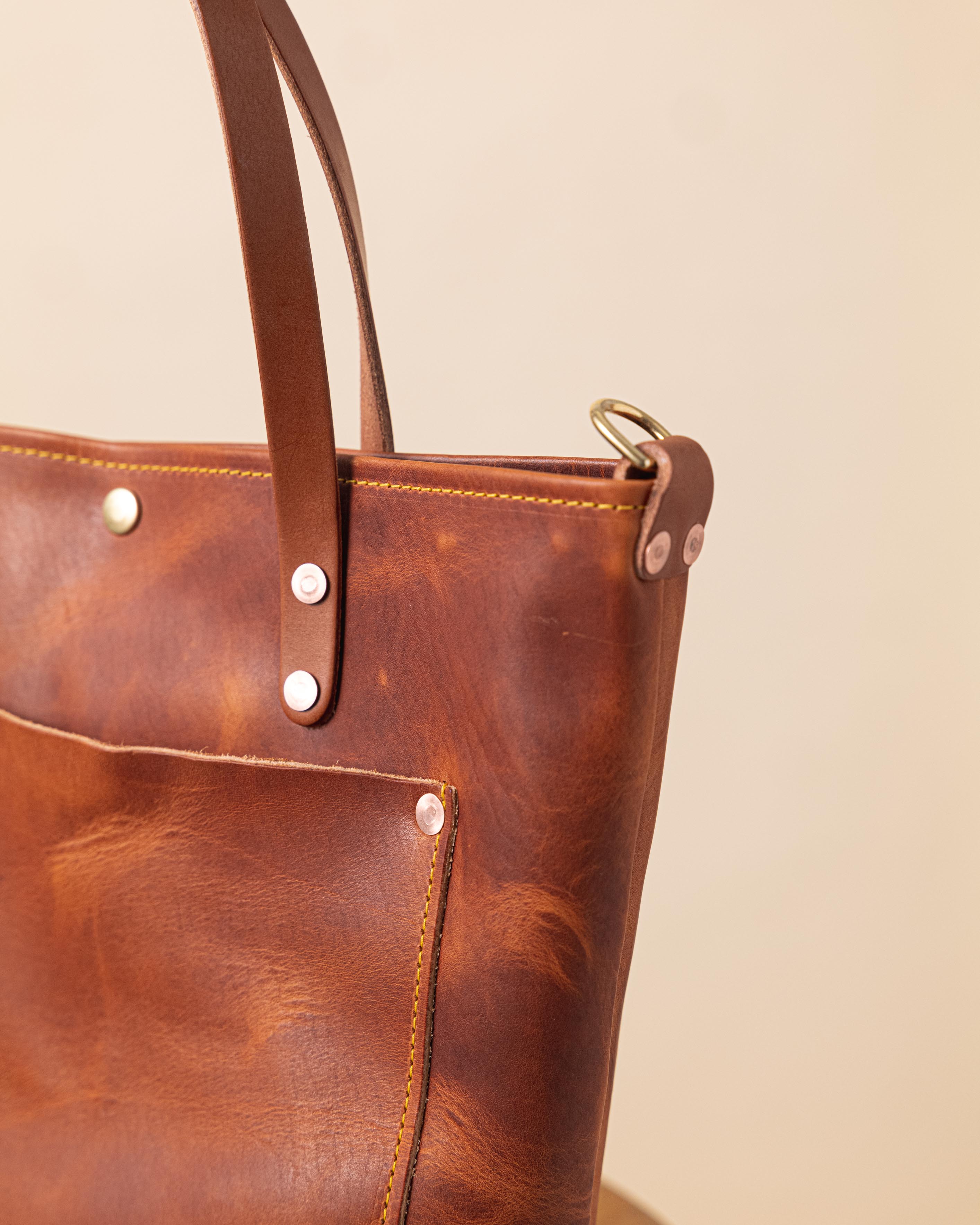 English Tan Dublin Travel Tote