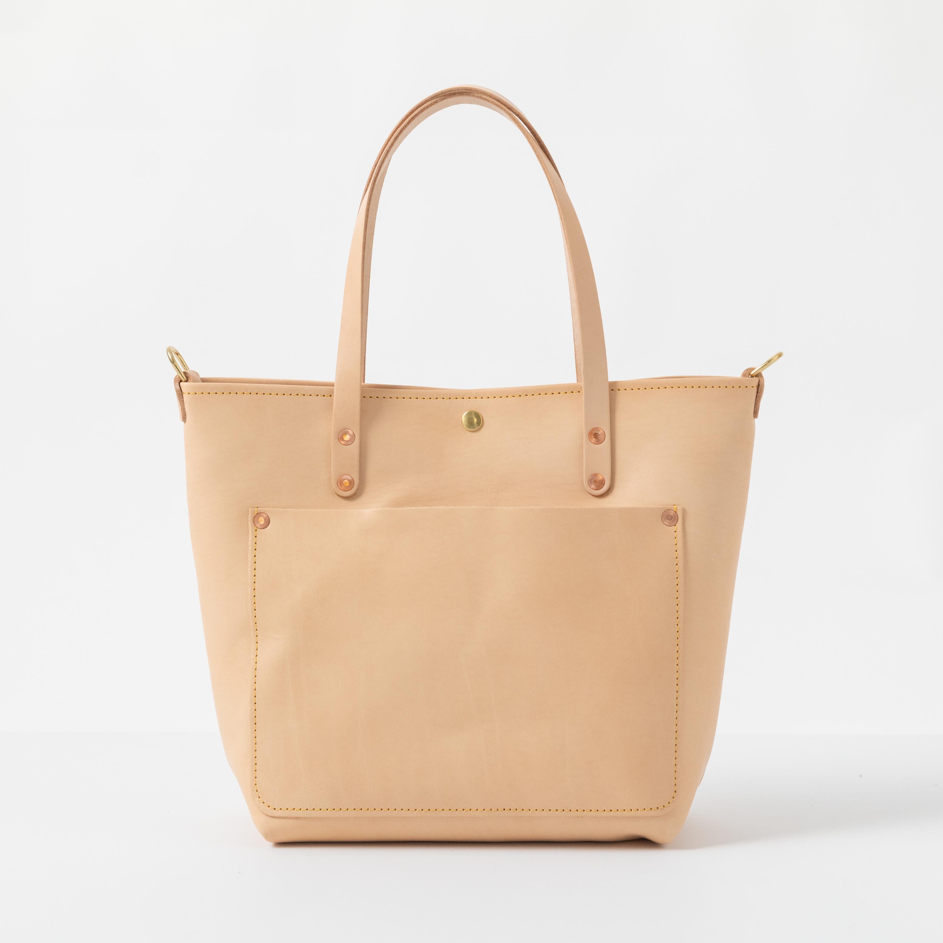 Rustic Vegetable Tanned Travel Tote