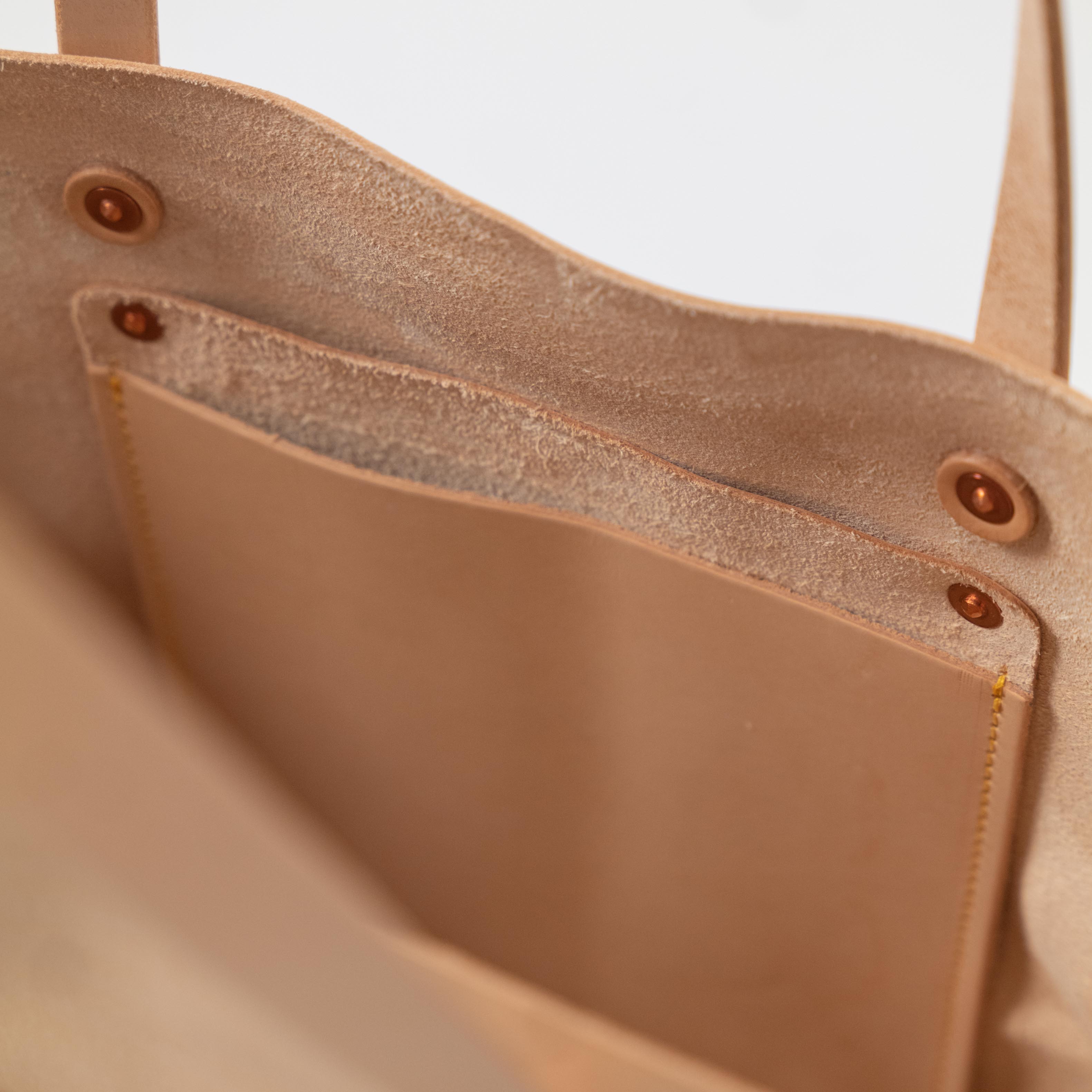 Vegetable Tanned Market Tote