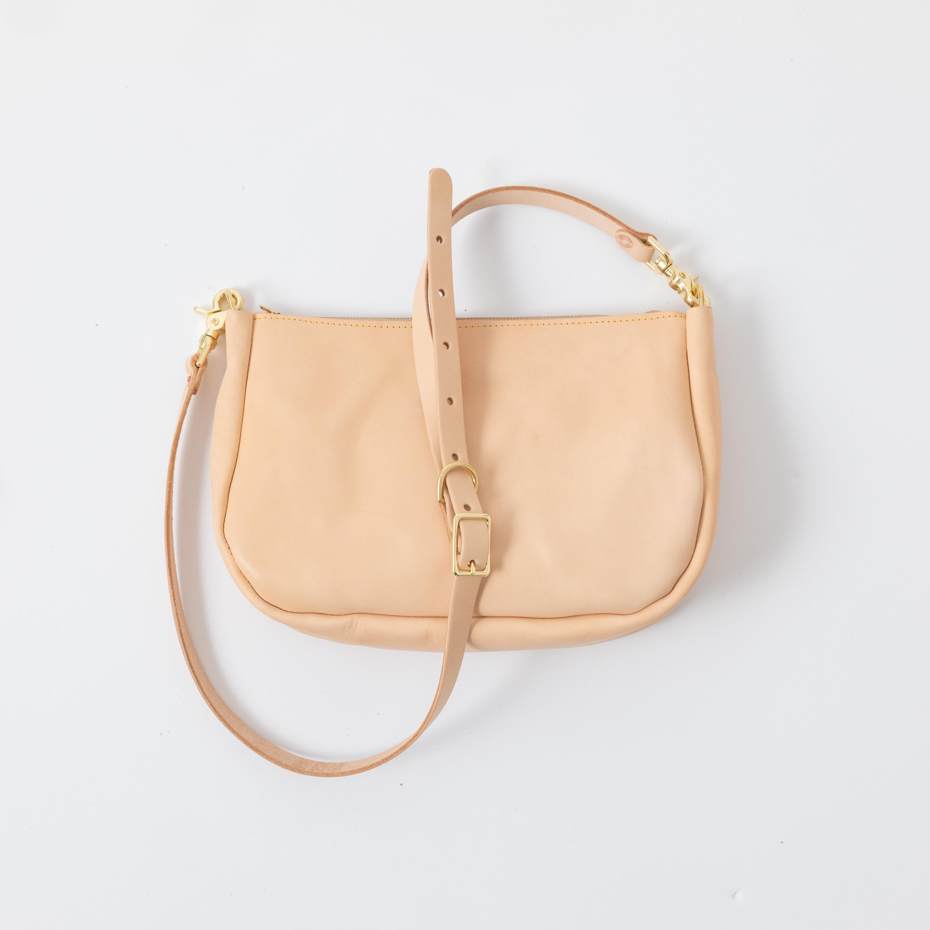 Vegetable Tanned Crossbody Bag