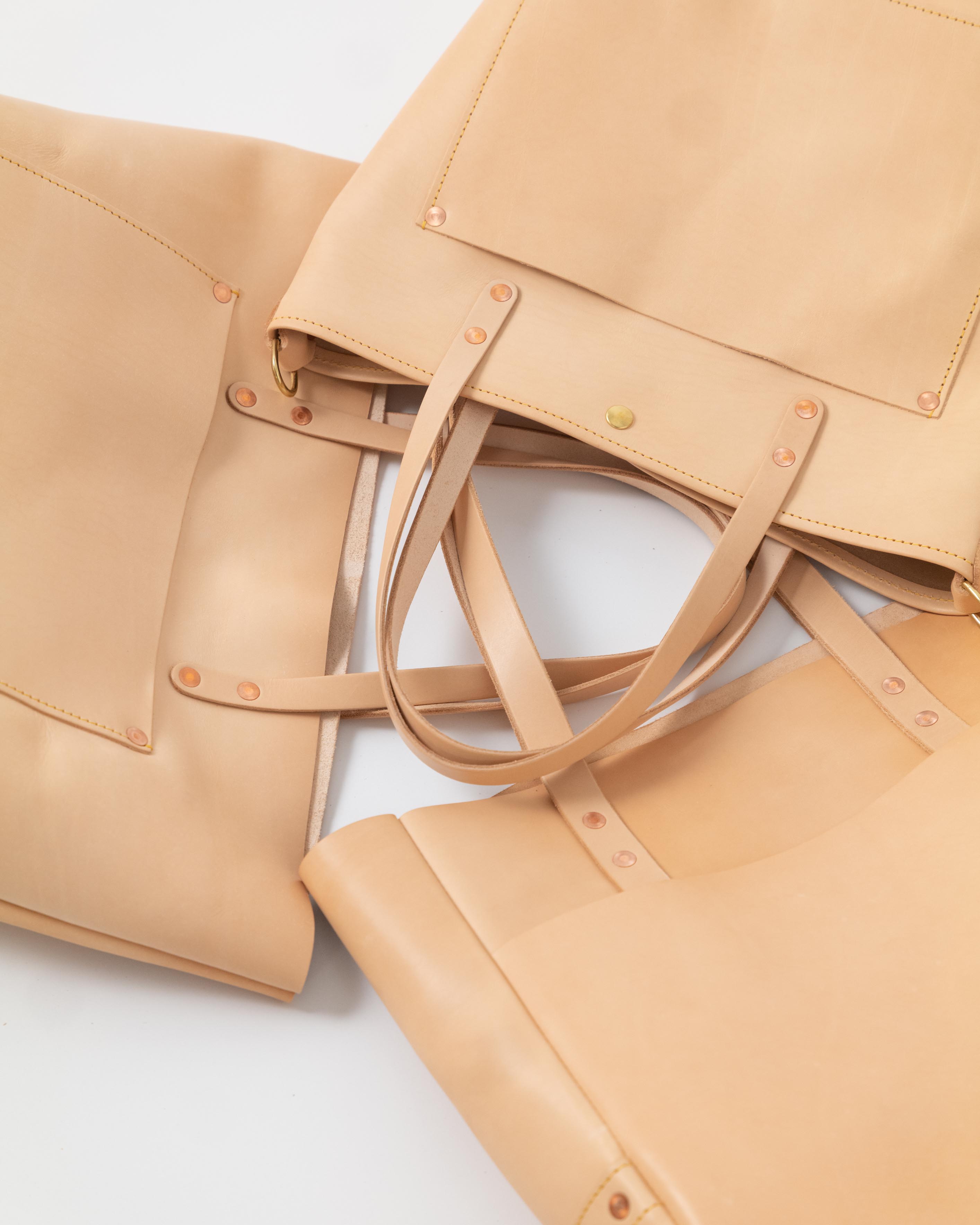 Rustic Vegetable Tanned Crossbody Bag